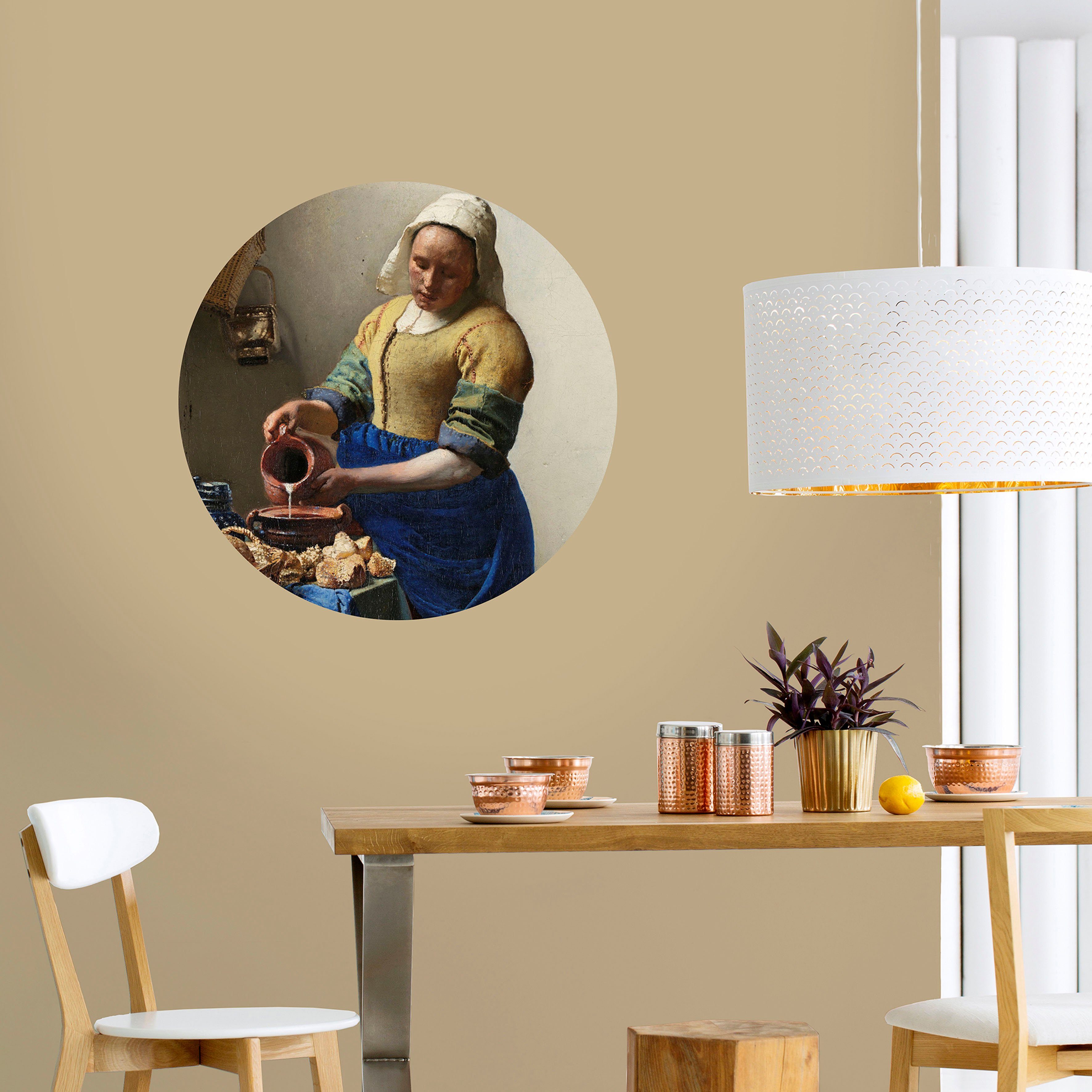 (1 Wandtattoo Milchmädchen St) the home Vermeer Art for