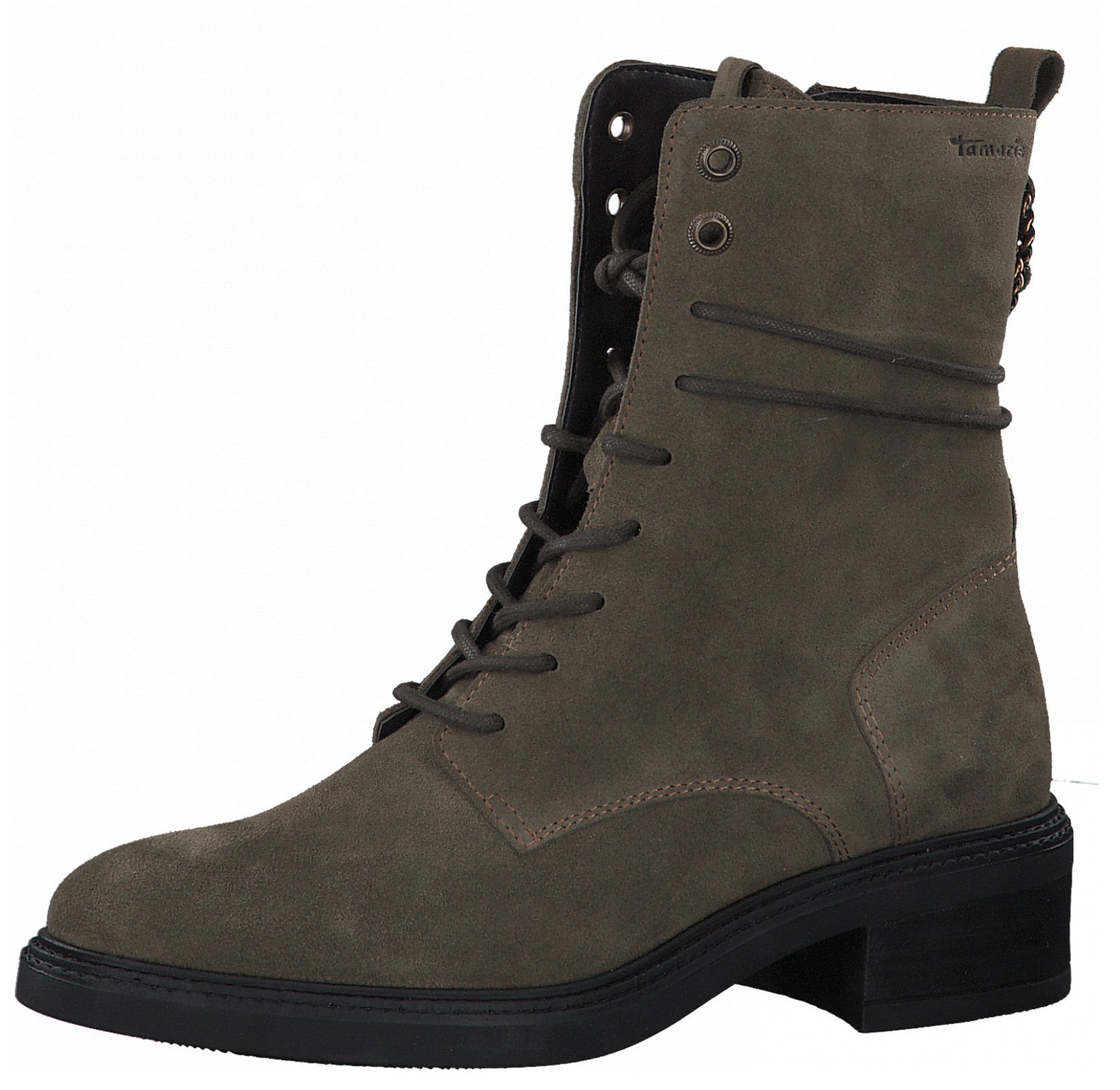 1-25102-27 722 Olive Stiefelette
