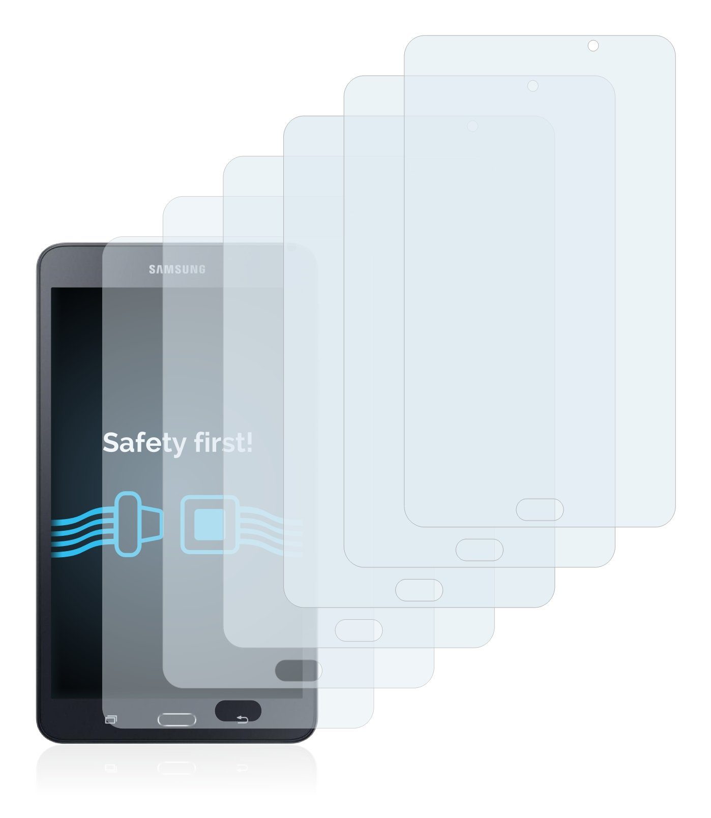 Savvies Schutzfolie für Samsung Galaxy J Max, Displayschutzfolie