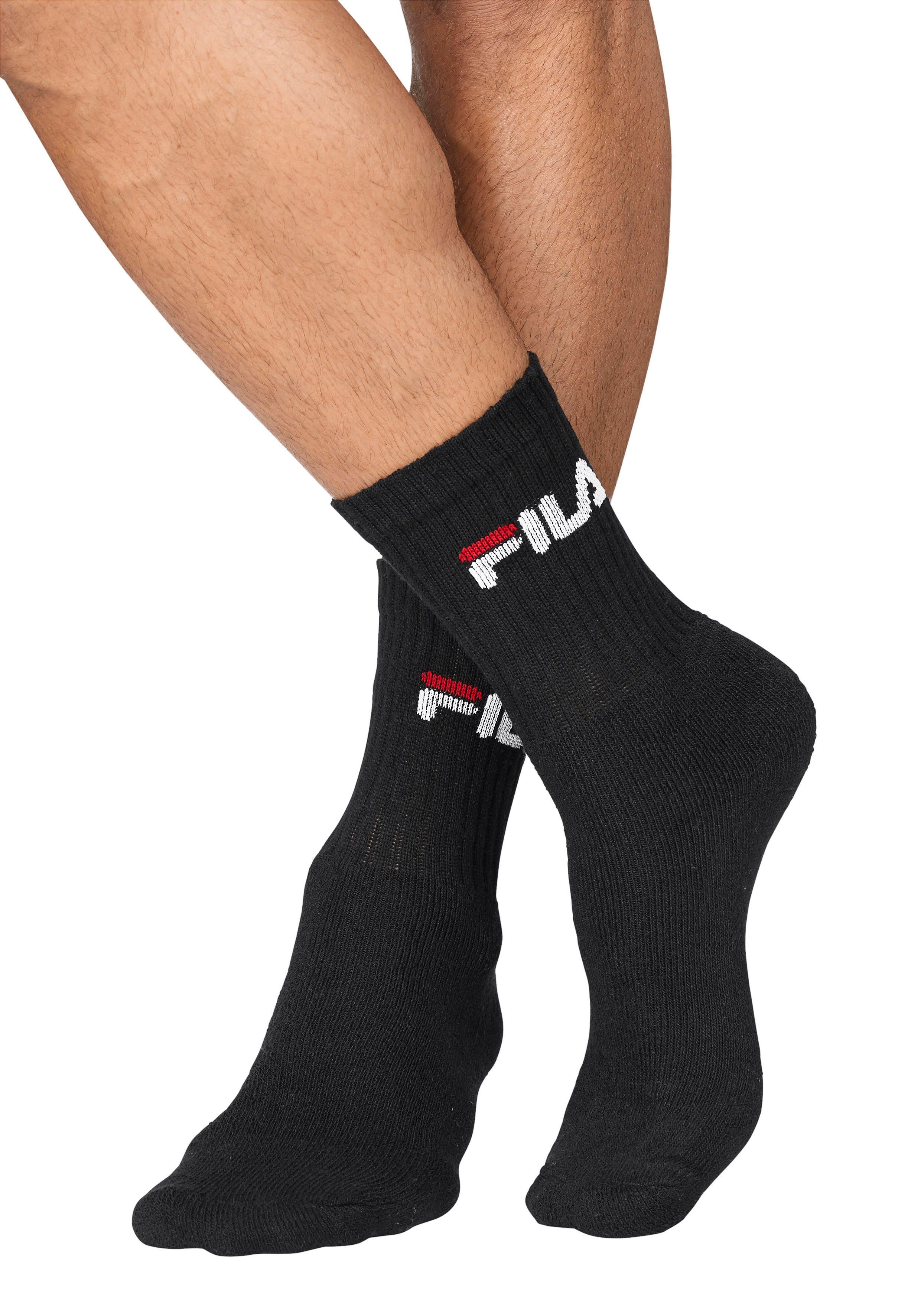 Fila Tennissocken UNISEX CREW TENNIS FULL TERRY SOCKS (6-Paar) Sportsocken, günstig online kaufen