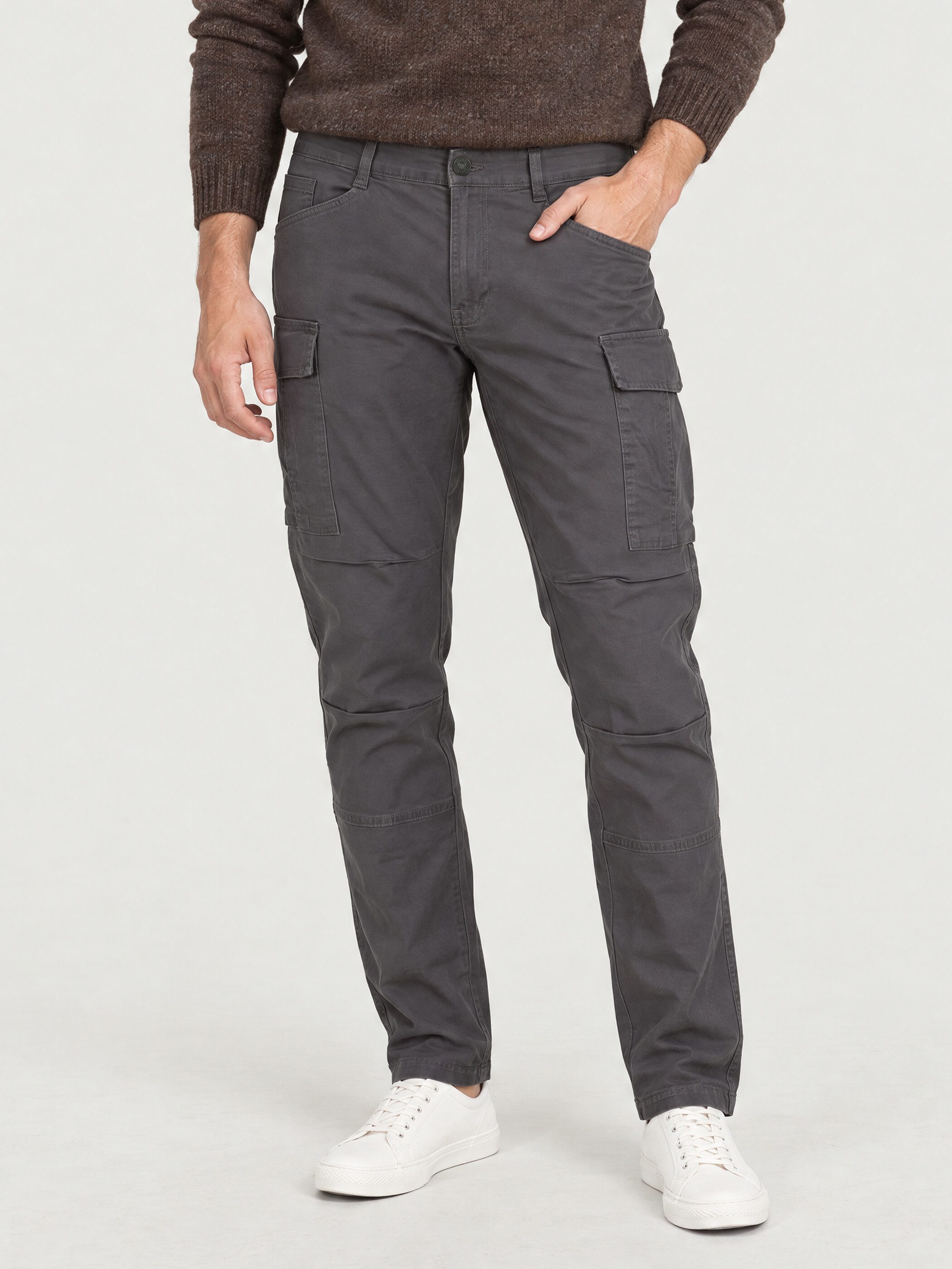 Yazubi Cargohose elegante Cargo Chino mit Stretch Slim Fit Herren Hosen für Männer, Cargohosen & Cargopants, 7 Taschen