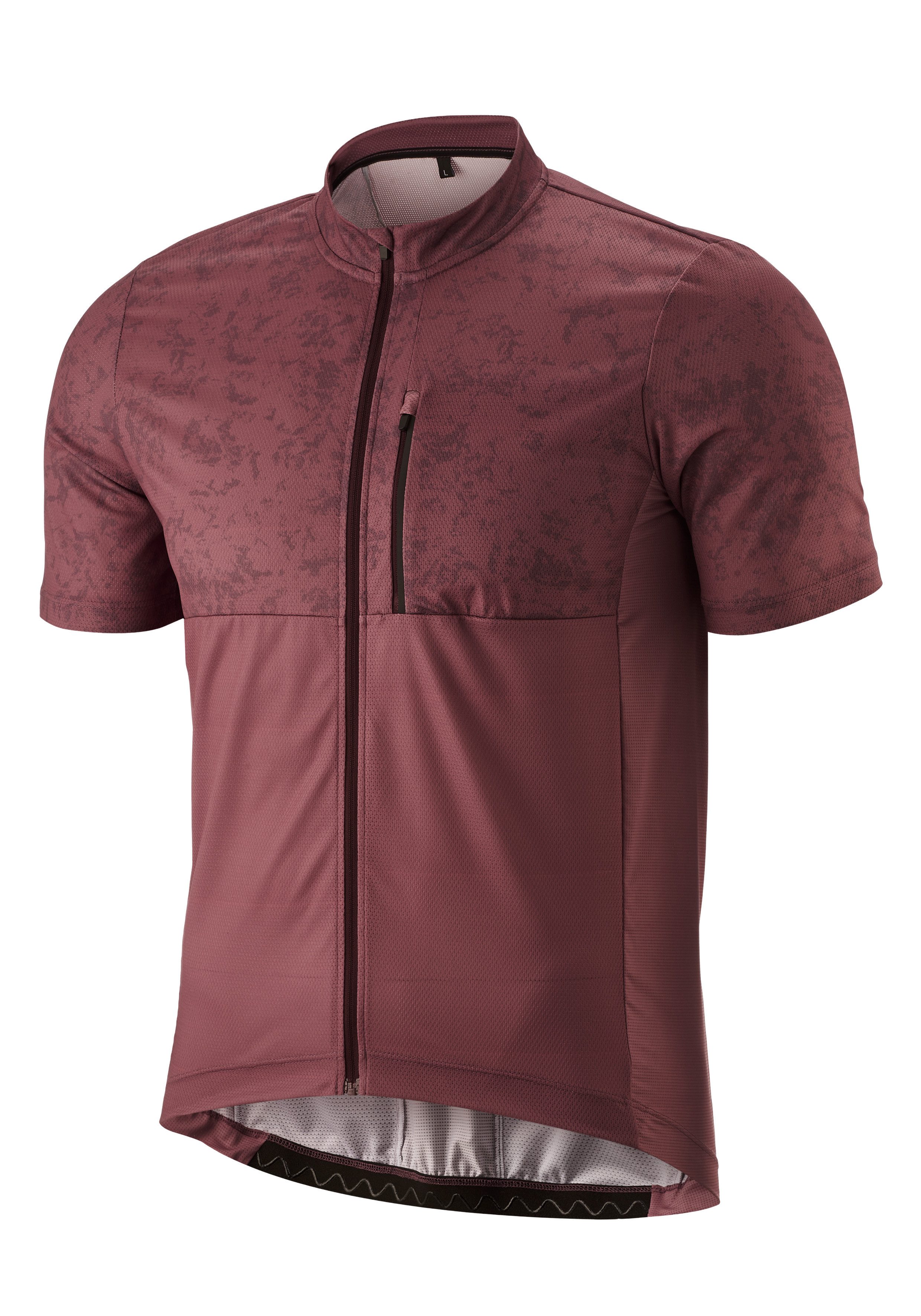 Gonso Radtrikot PRESEGNO Herren Radshirt kurzarm, atmungsaktives Fahrradtrikot mit Rückentasche