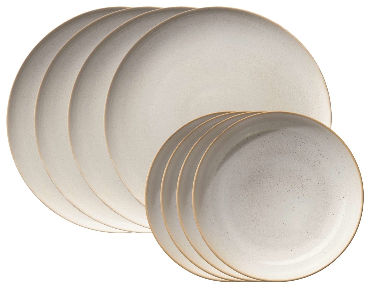 ASA SELECTION Tafelservice SAISONS Tafelset sand 8tlg, Steinzeug