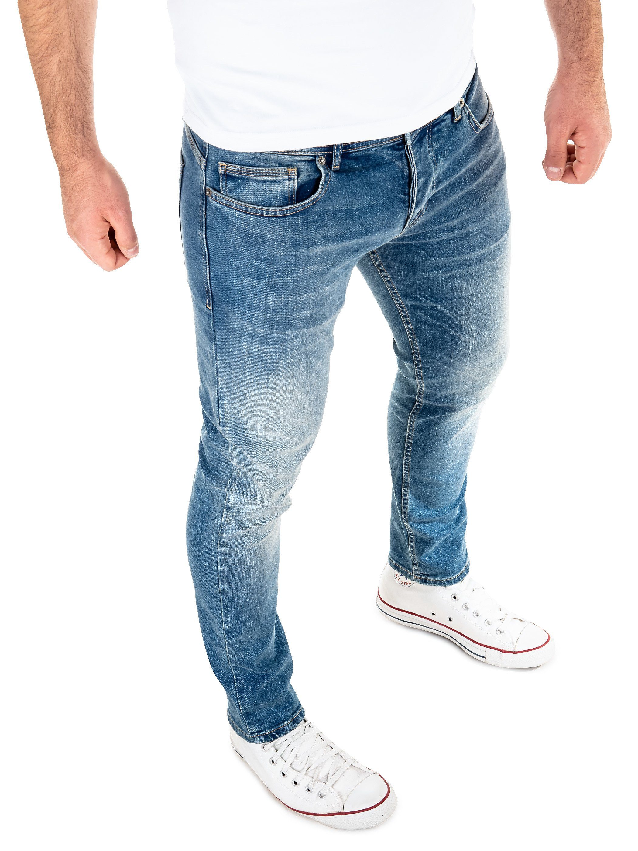Herren Bekleidung Jeans Enge Jeans ASOS Denim schmale stretch-jeans in Schwarz für Herren 