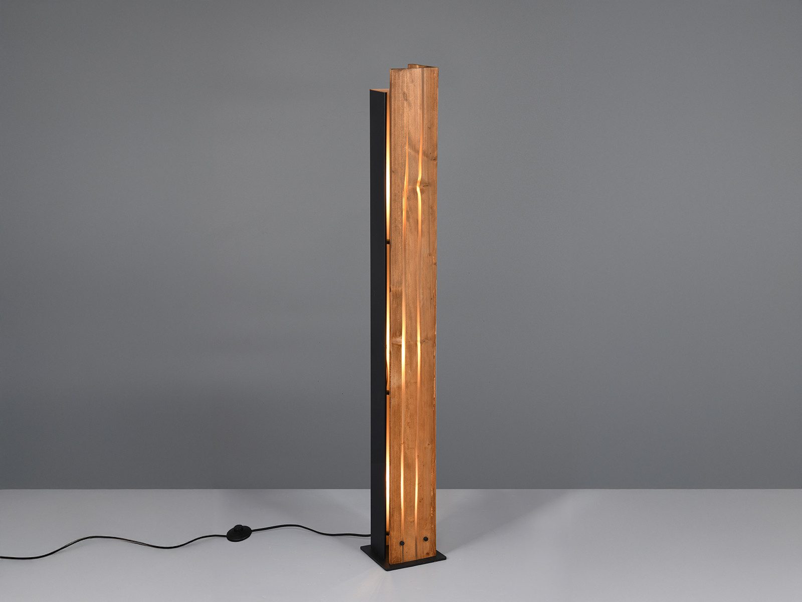 TRIO Leuchten LED Stehlampe, Dimmfunktion, LED wechselbar, warmweiß, kleine stehend-e Stehleuchte skandinavisch für Zimmer-ecke, Höhe 120cm