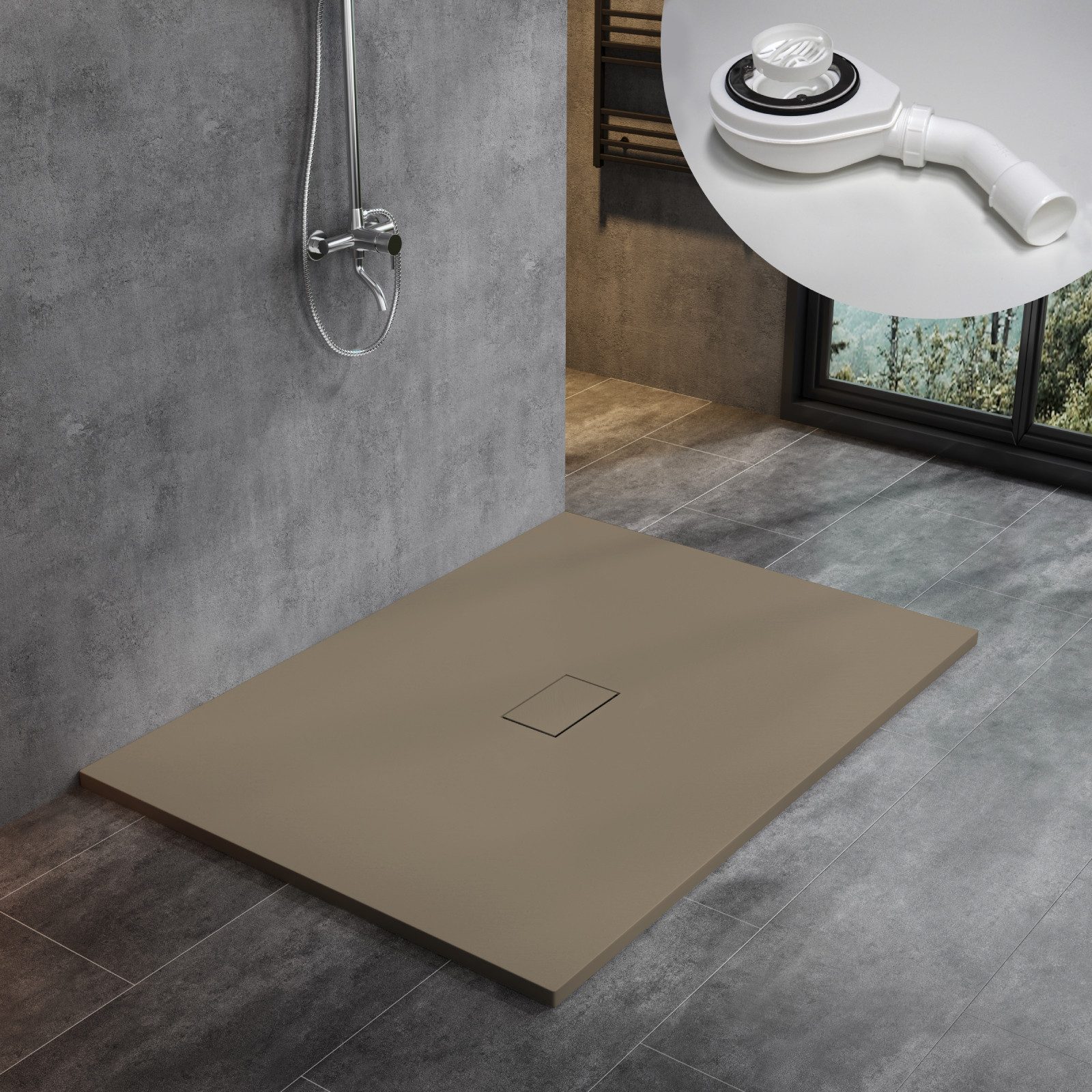 WITEN&NOCK Duschwanne Superflach Duschwanne SMC Duschtasse günstig online kaufen