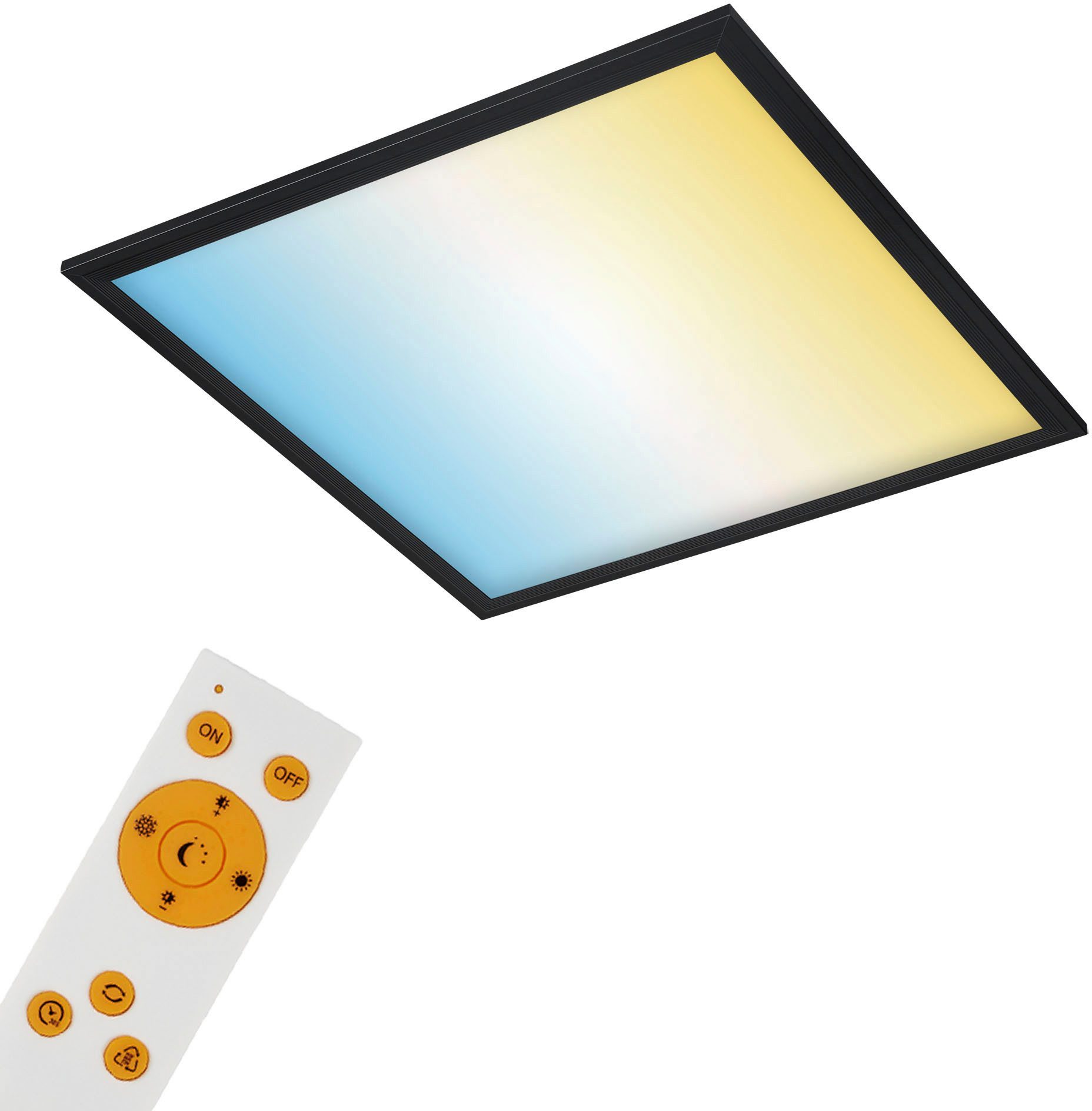 Briloner Leuchten LED Panel Ultraflaches CCT LED Panel, CCT - über Fernbedi günstig online kaufen