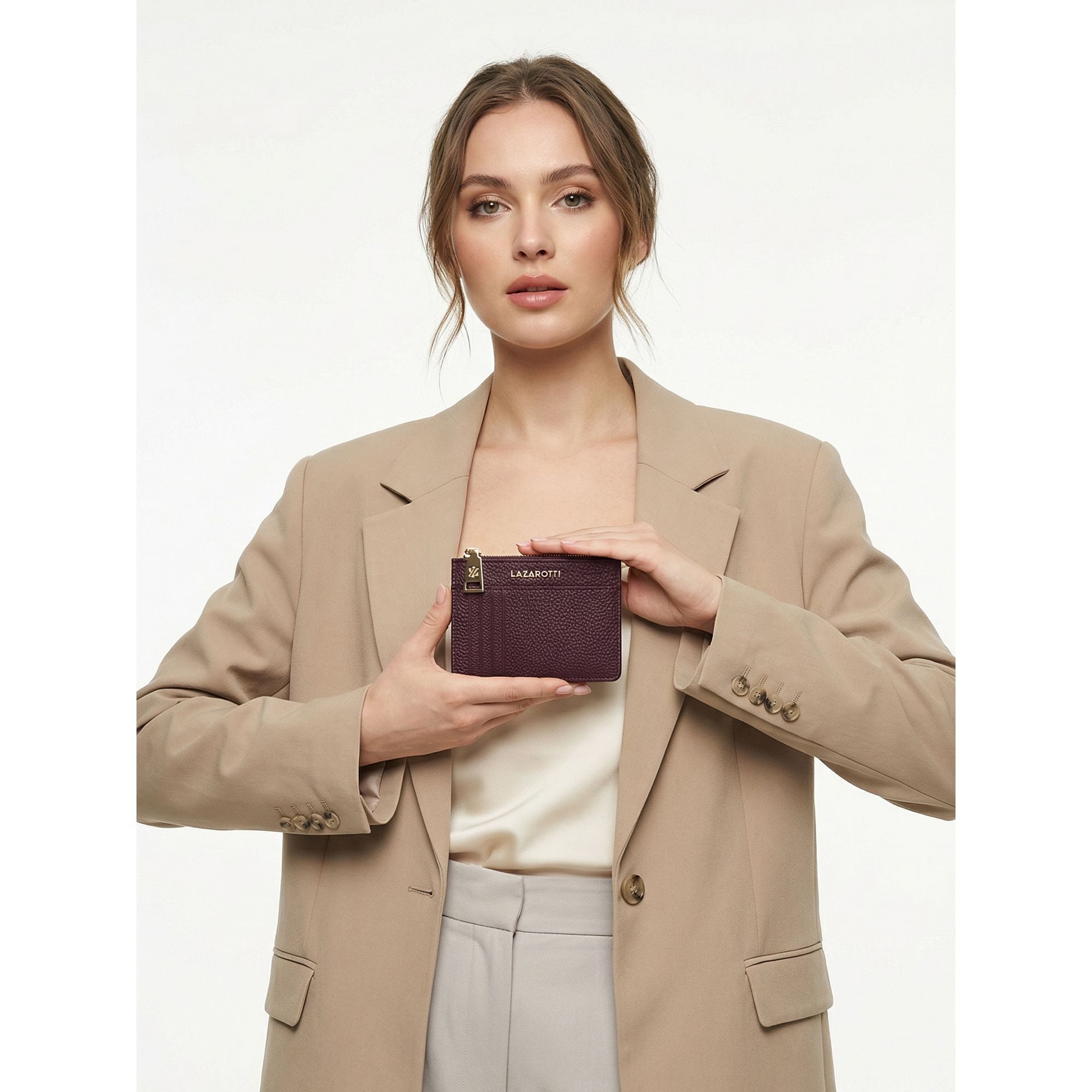 Lazarotti Schlüsseltasche Bologna Leather, Leder