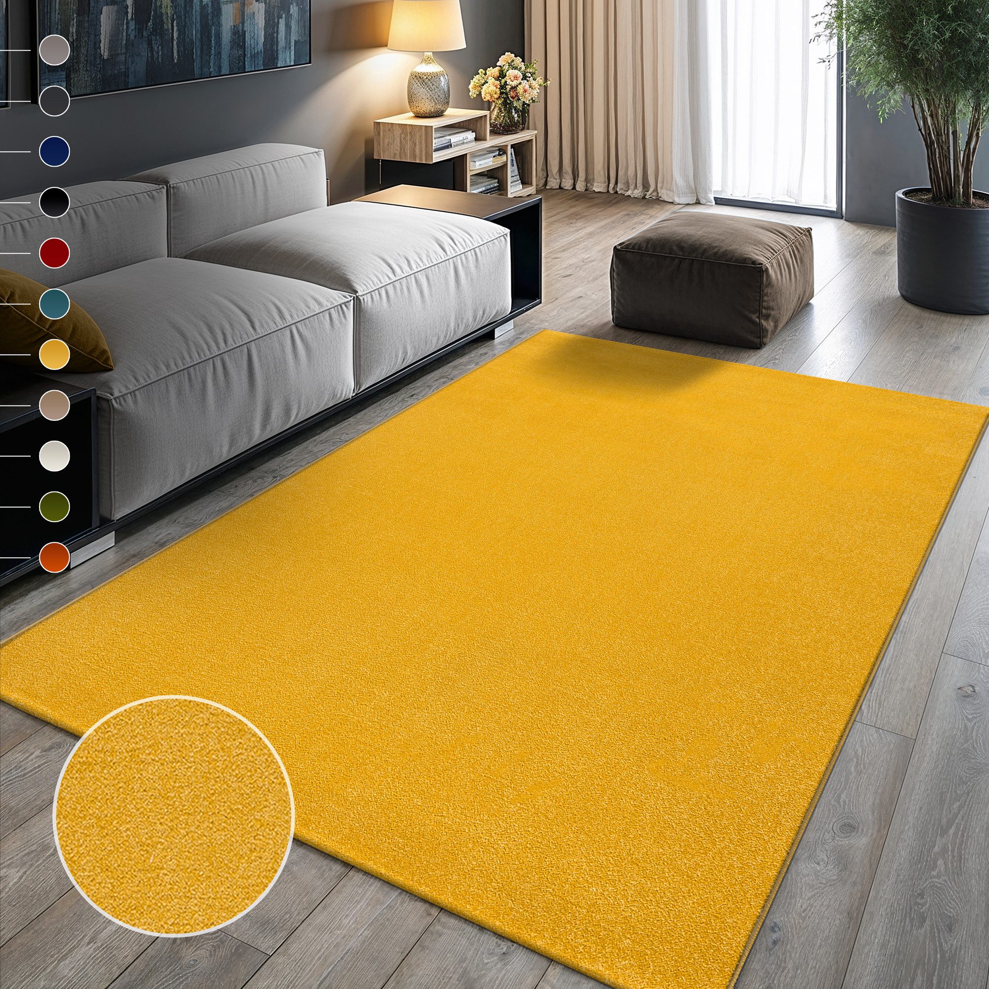 Sanat Teppich UNI, auch als Läufer- günstig online kaufen
