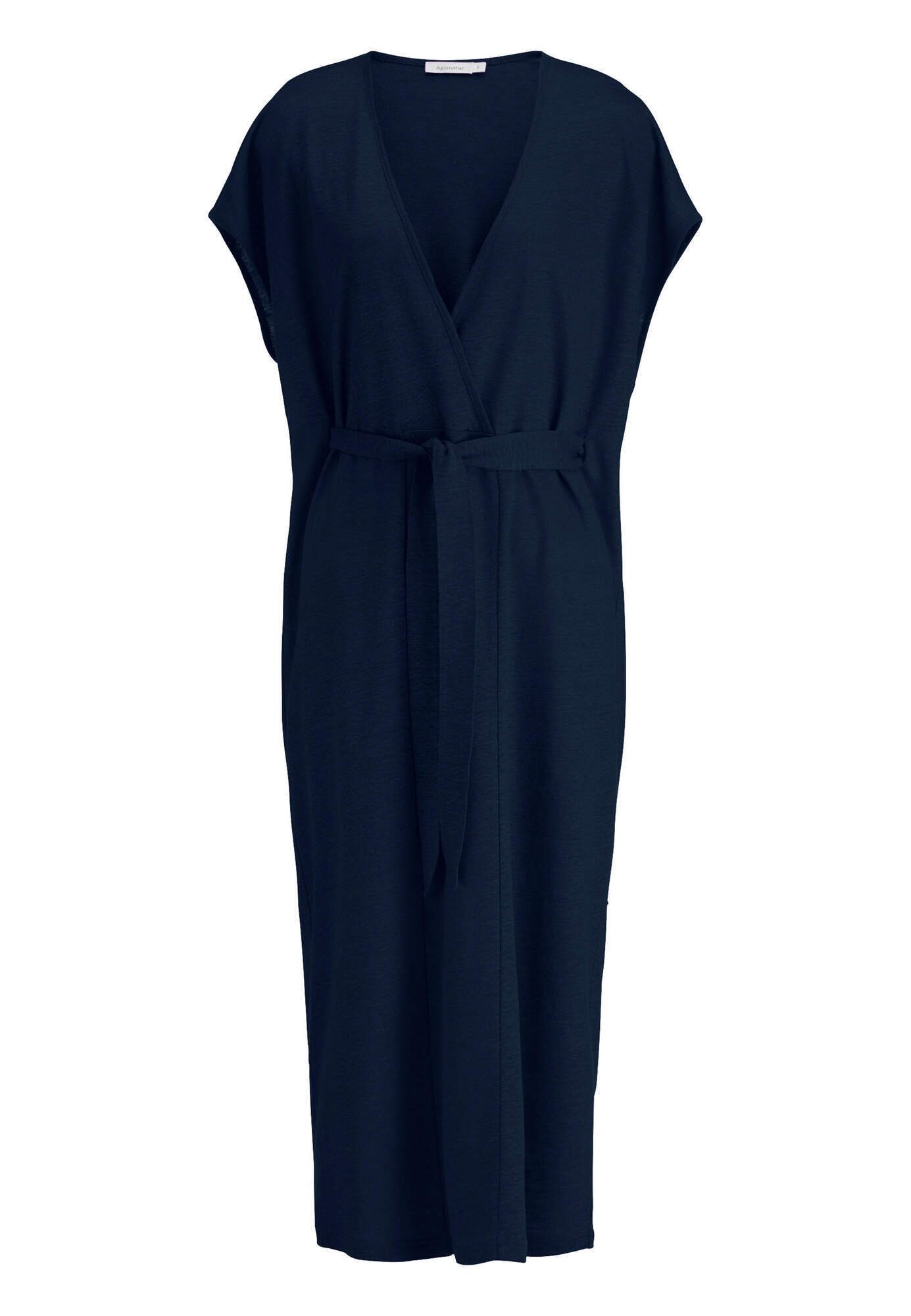 Jerseykleid Midi Relaxed aus reinem Leinen