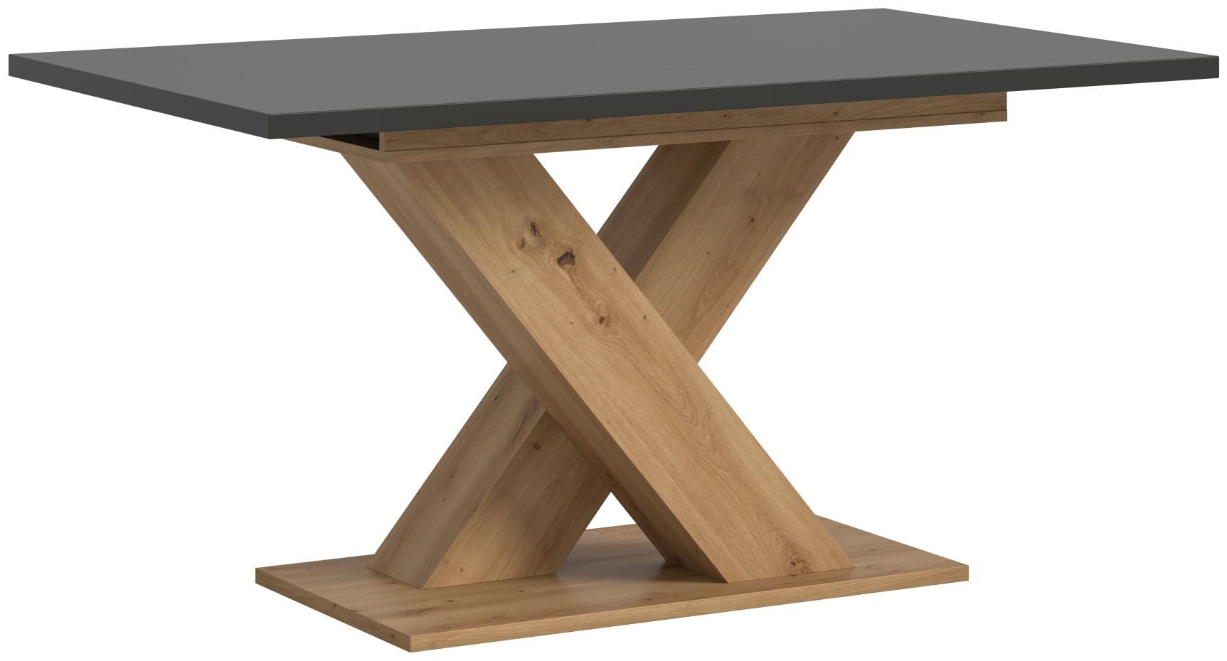 xonox.home Esstisch Esstisch Motion, Artisan Nachbildung Grau Melamin Modern 150x76x90 cm