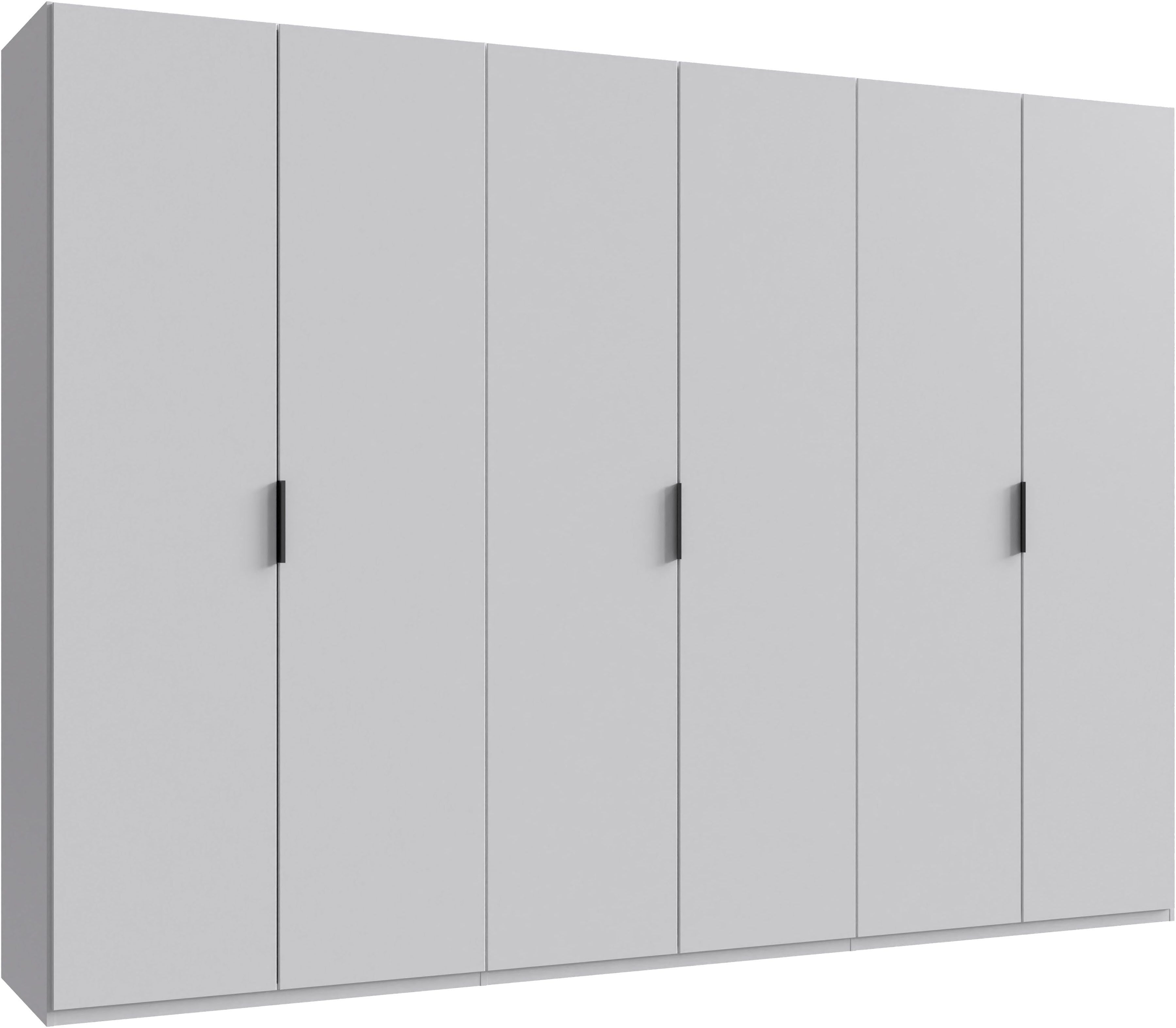 Wimex Kleiderschrank Oxford by fresh to go, in 3 Breiten, Made in Germany (wahlweise mit oder ohne Spiegel) mit hochwertigen Falttüren für den perfekten Überblick