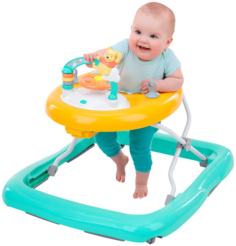 Bright Starts Lauflernhilfe Winnie the Pooh Once Upon a Walk™ Lauflernhilfe, mit Licht und Sound