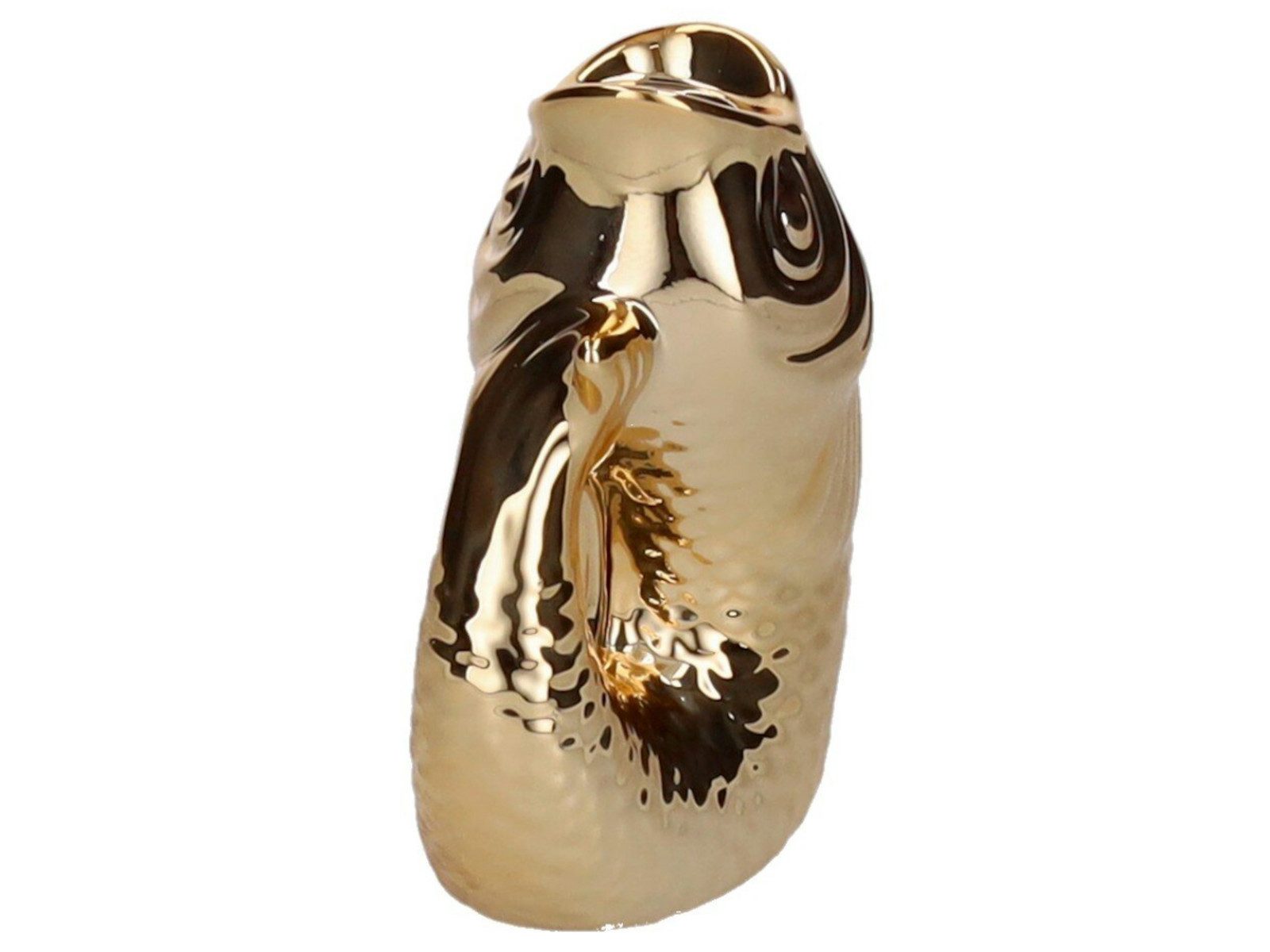 Giftcompany Kerzenhalter Monsieur Carafon Kerzenhalter Fisch XS gold 12,7cm