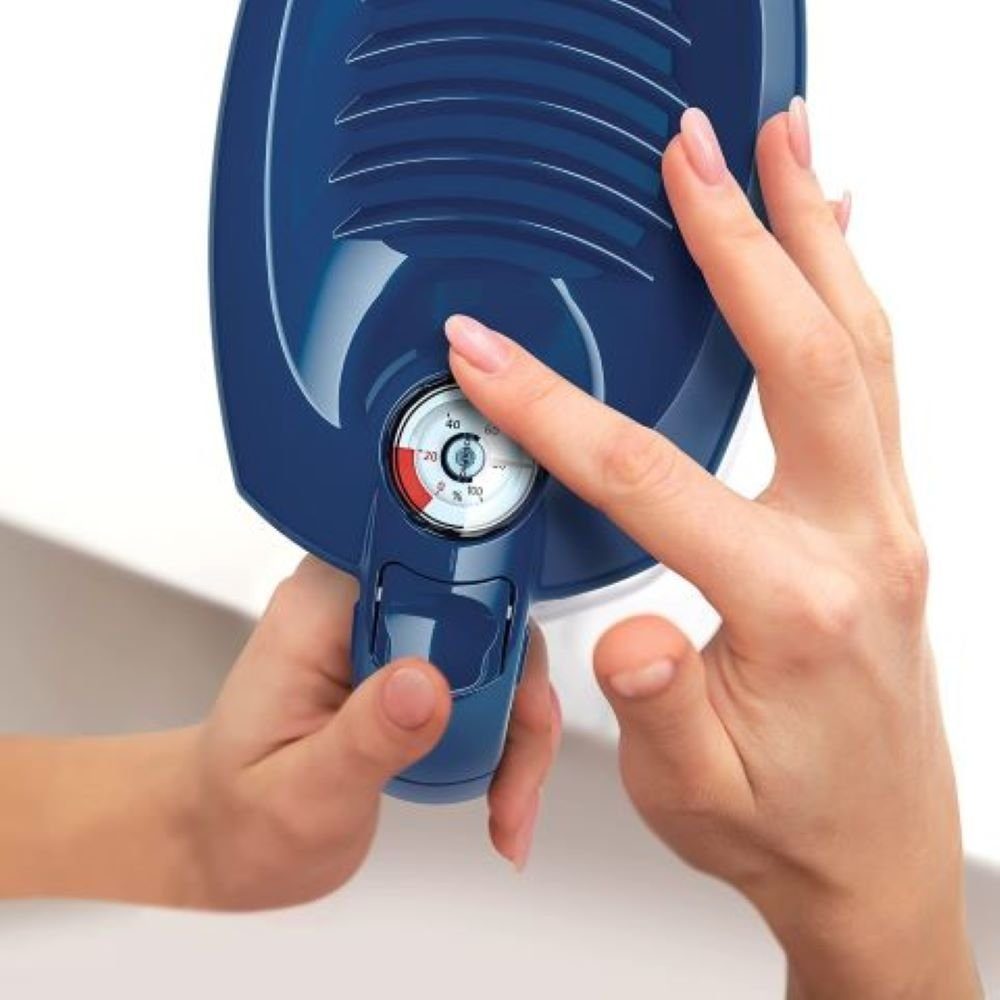 AQUAPHOR Wasserfilter SET Amethyst Filterkanne blau inkl. 3 Filter MAXFOR+, Zubehör für Filterkartuschen MAXFOR+, +H hartes Wasser & MAXFOR+ Mg. Magnesium, 200 l, Reduziert Kalk, Chlor & weiteren Stoffen. BPA fre