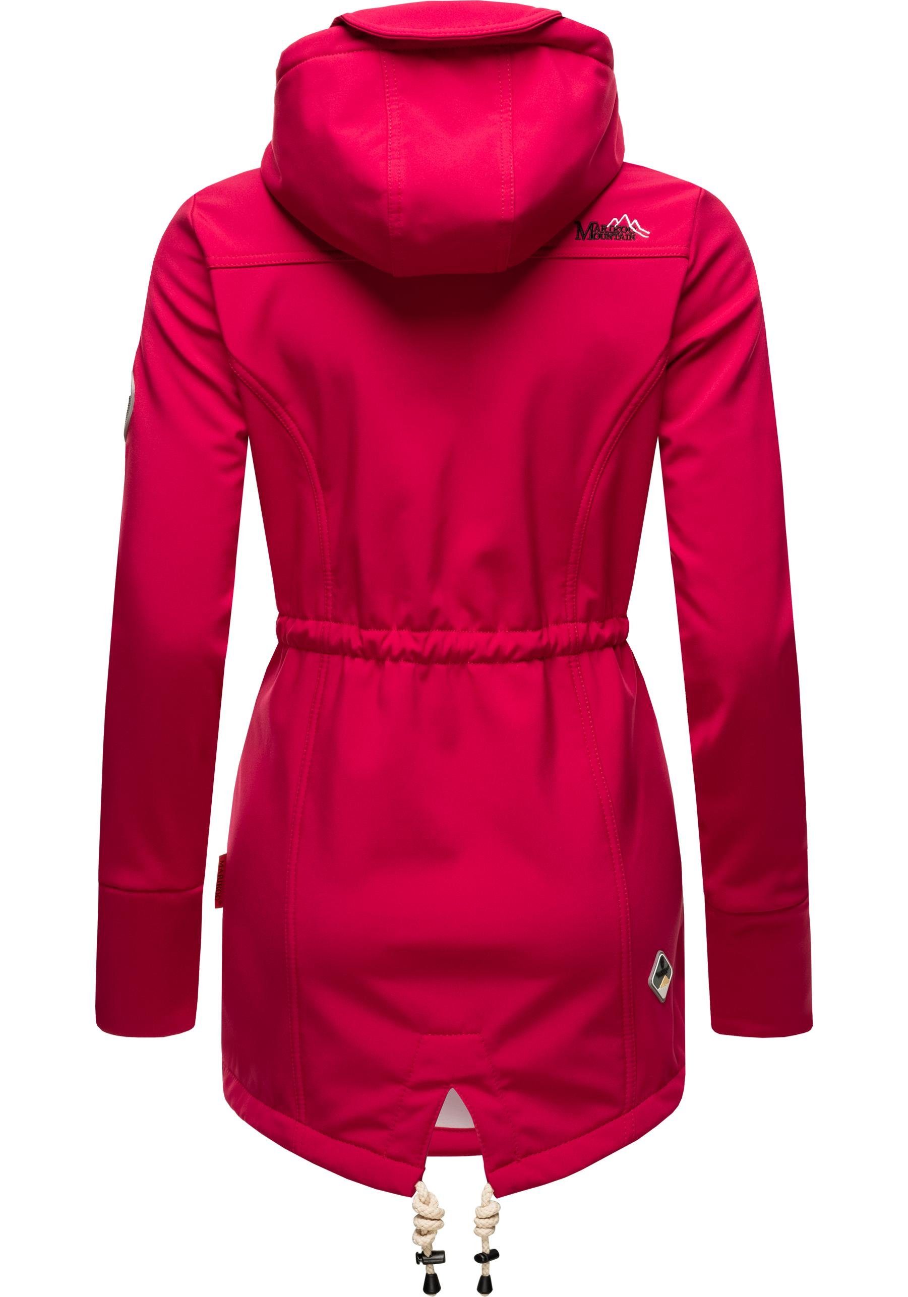 Marikoo Funktionsmantel Zimtzicke Softshell Parka mit Kapuze