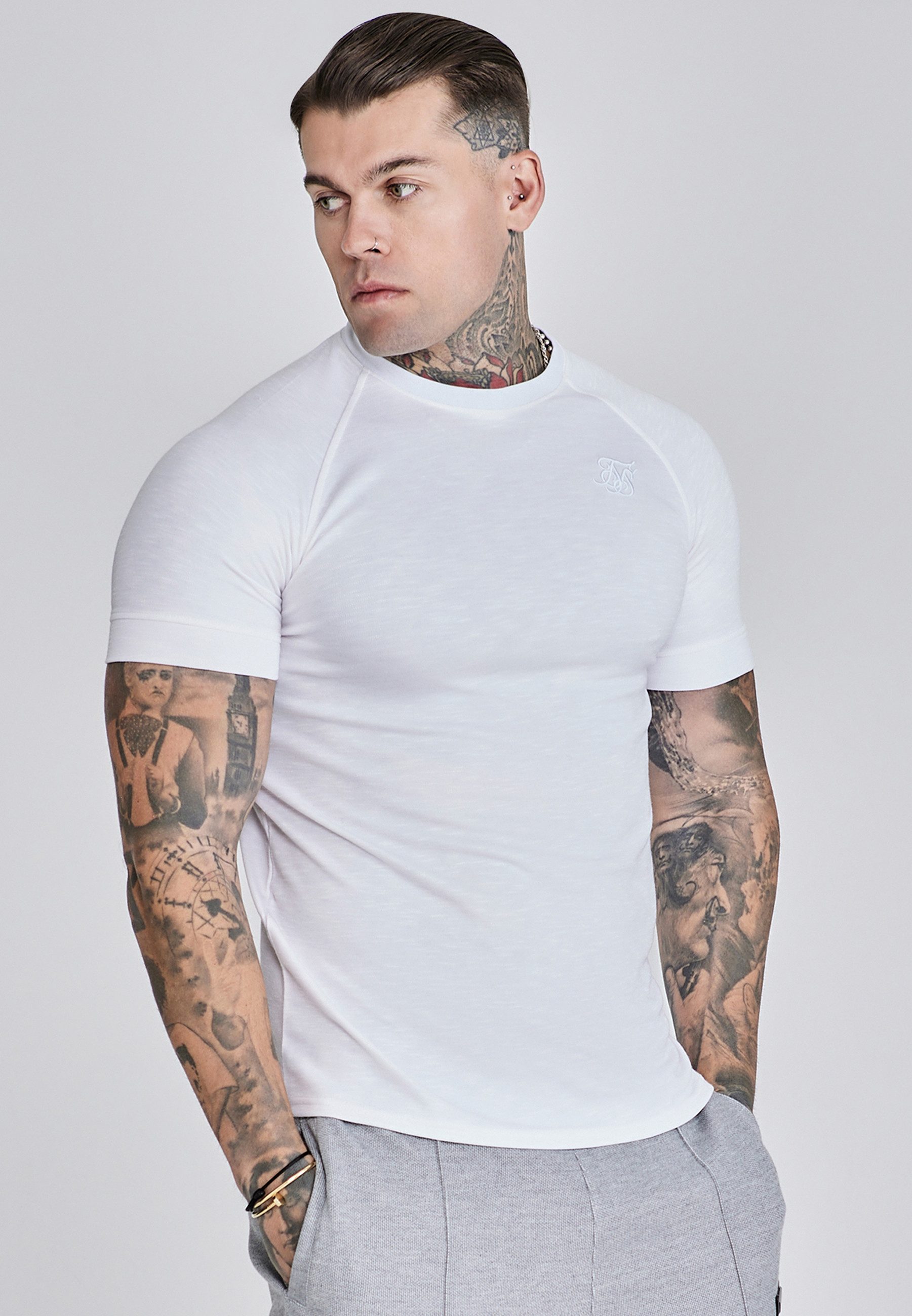 Siksilk T-Shirt SikSilk Herren Smart T-Shirt günstig online kaufen