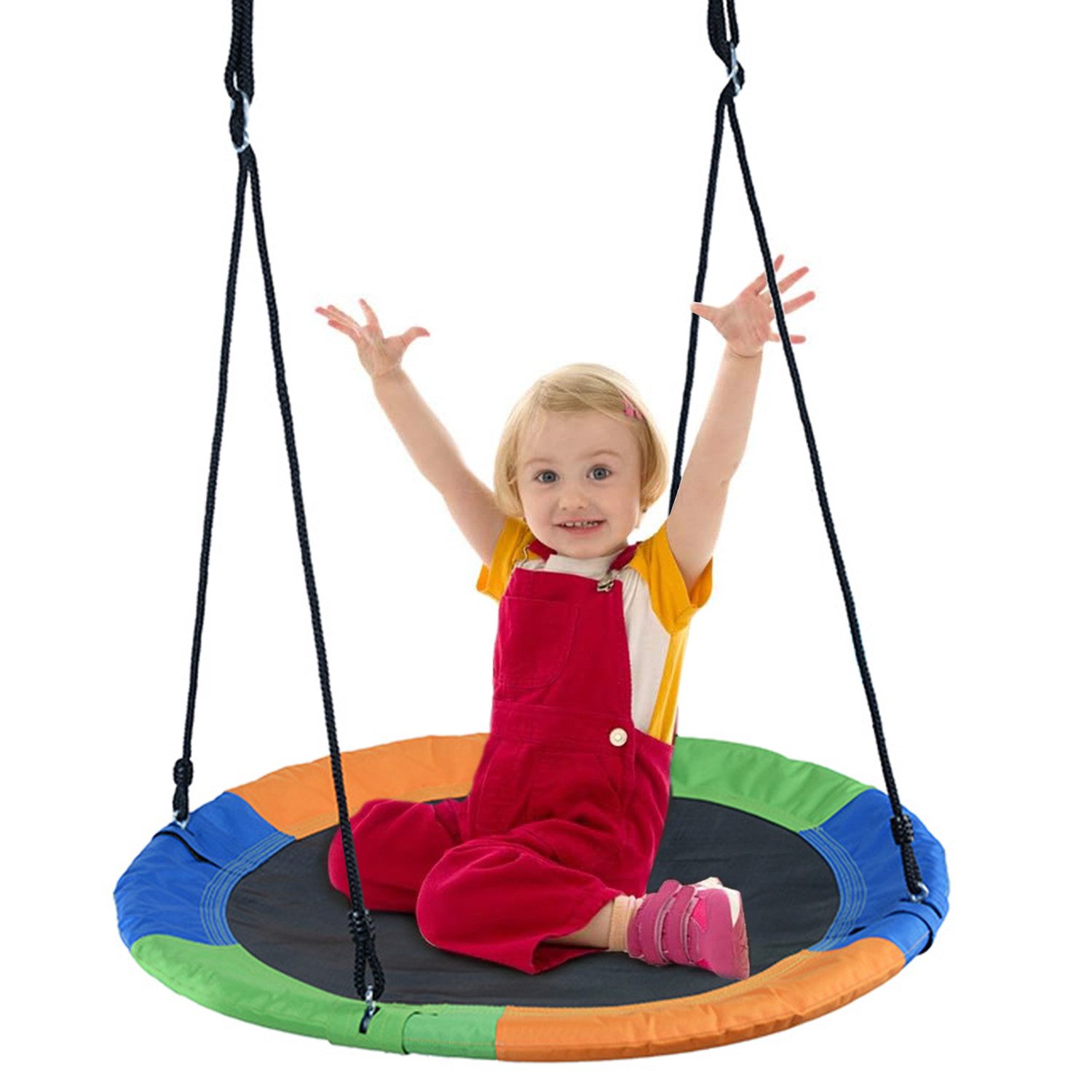 Refined Living Nestschaukel Nestschaukel Outdoor Ø 100 cm, Kinder & Erwachs günstig online kaufen