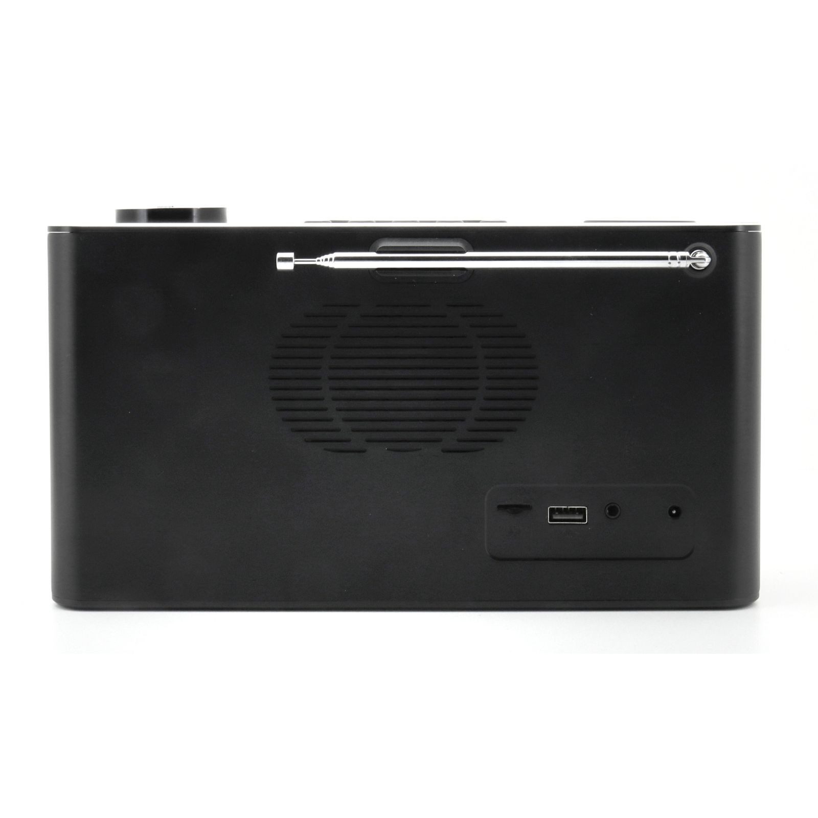 Soundmaster DAB700SW tragbares Radio DAB+ USB SD Bluetooth Freisprechfunktion Digitalradio (DAB) (DAB+, UKW-RDS, 12 W, Bassverstärkung, Wecker- und Einschlaffunktion)