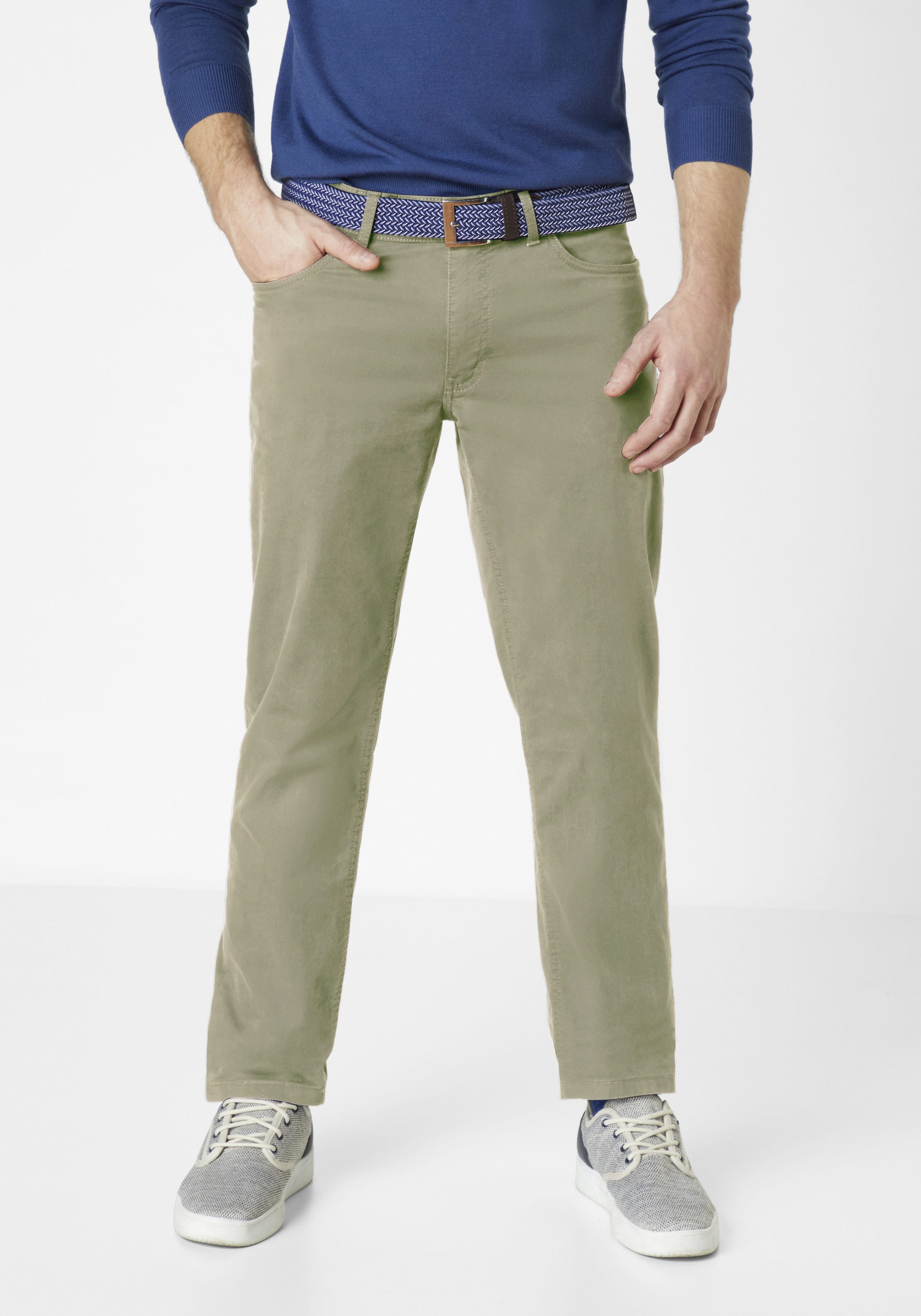 Redpoint Stoffhose MONTREAL Relaxed Fit 5-Pocket Hose mit elastischem Bund