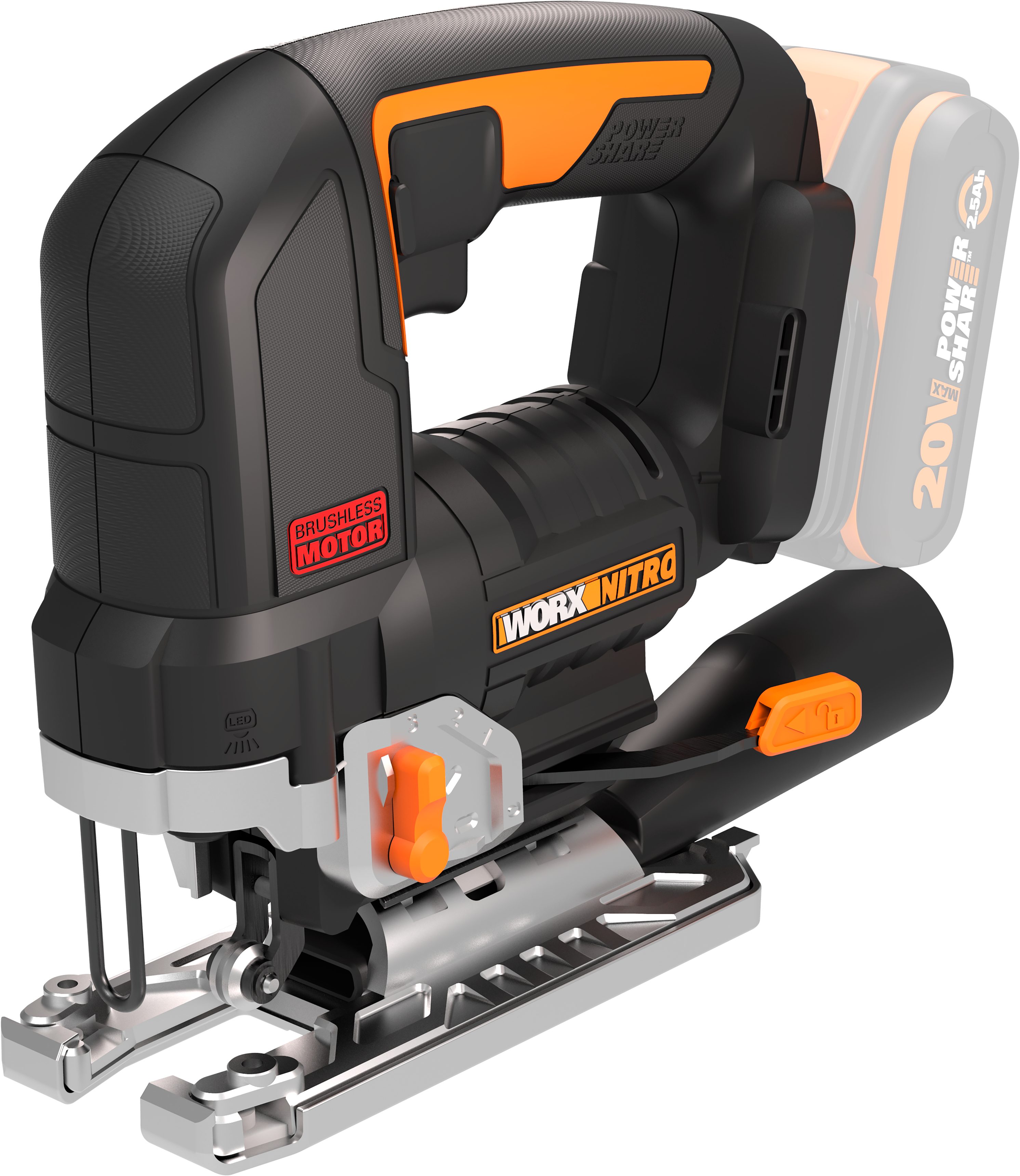 Akku-Stichsäge NITRO WX542.9