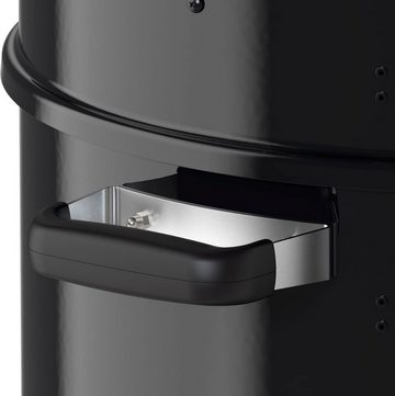 RÖSLE Smoker Kugelgrill No.1/F50-S, 25009, mit zwei Smoker-Ringen oder als Mini-Kugelgrill, 2x Ø 50 cm