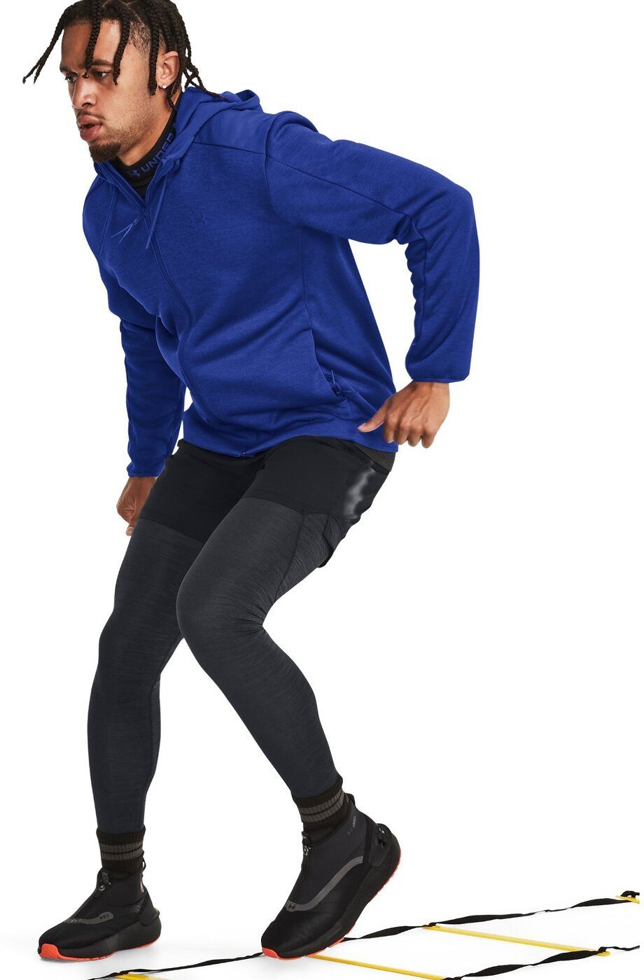 Under Armour® Kapuzennickijacke UA ESSENTIAL SWACKET BLAU