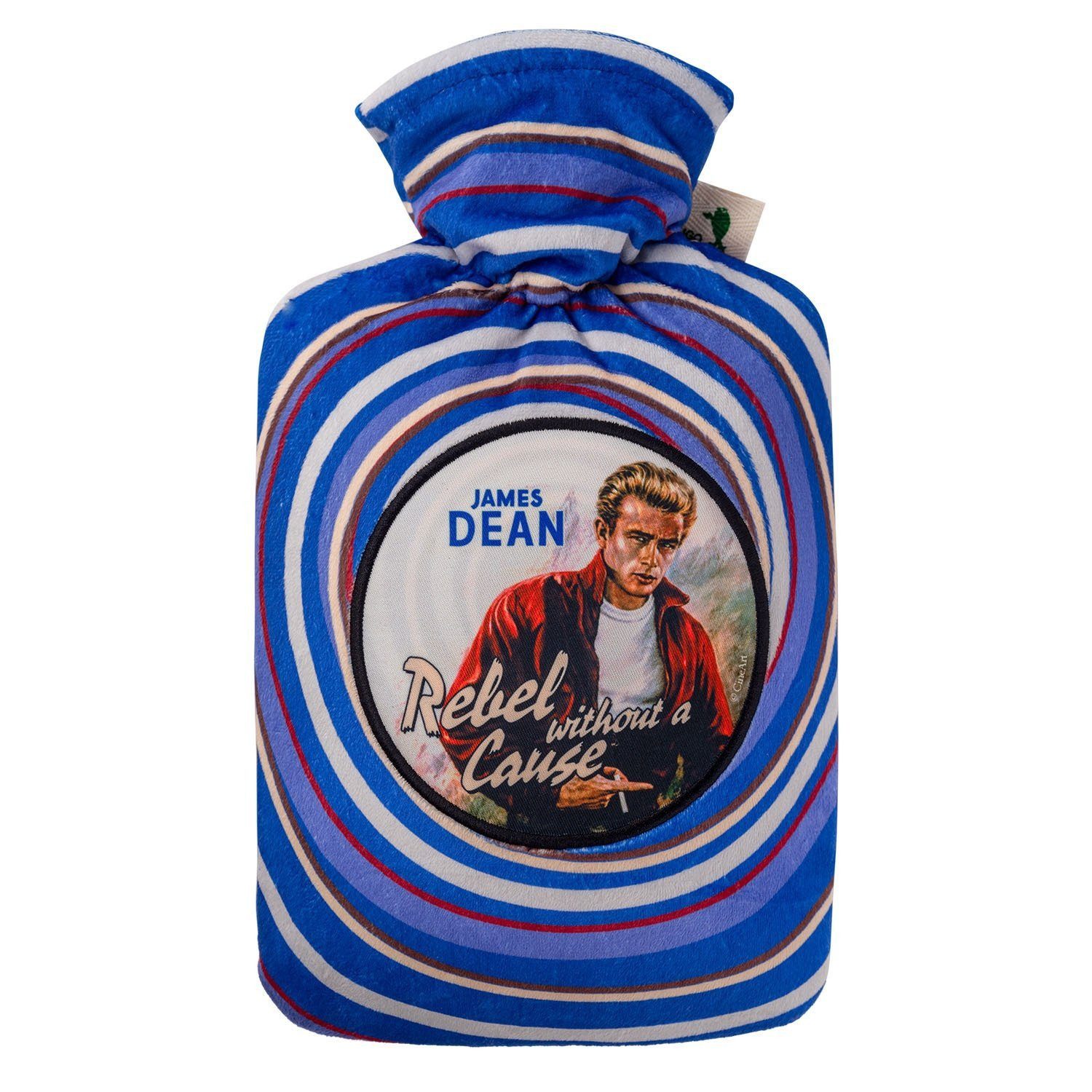 Hugo Frosch Wärmflasche 1,8 l Klassik Made in Germany mit Nickibezug "Movie Klassiker", Made in Germany, langlebig, auslaufsicher, waschbarer Bezug