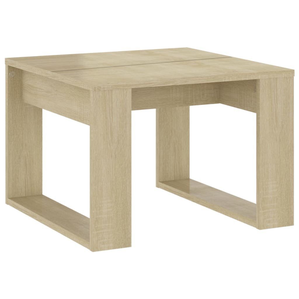 furnicato Couchtisch Beistelltisch Sonoma-Eiche 50x50x35 cm günstig online kaufen