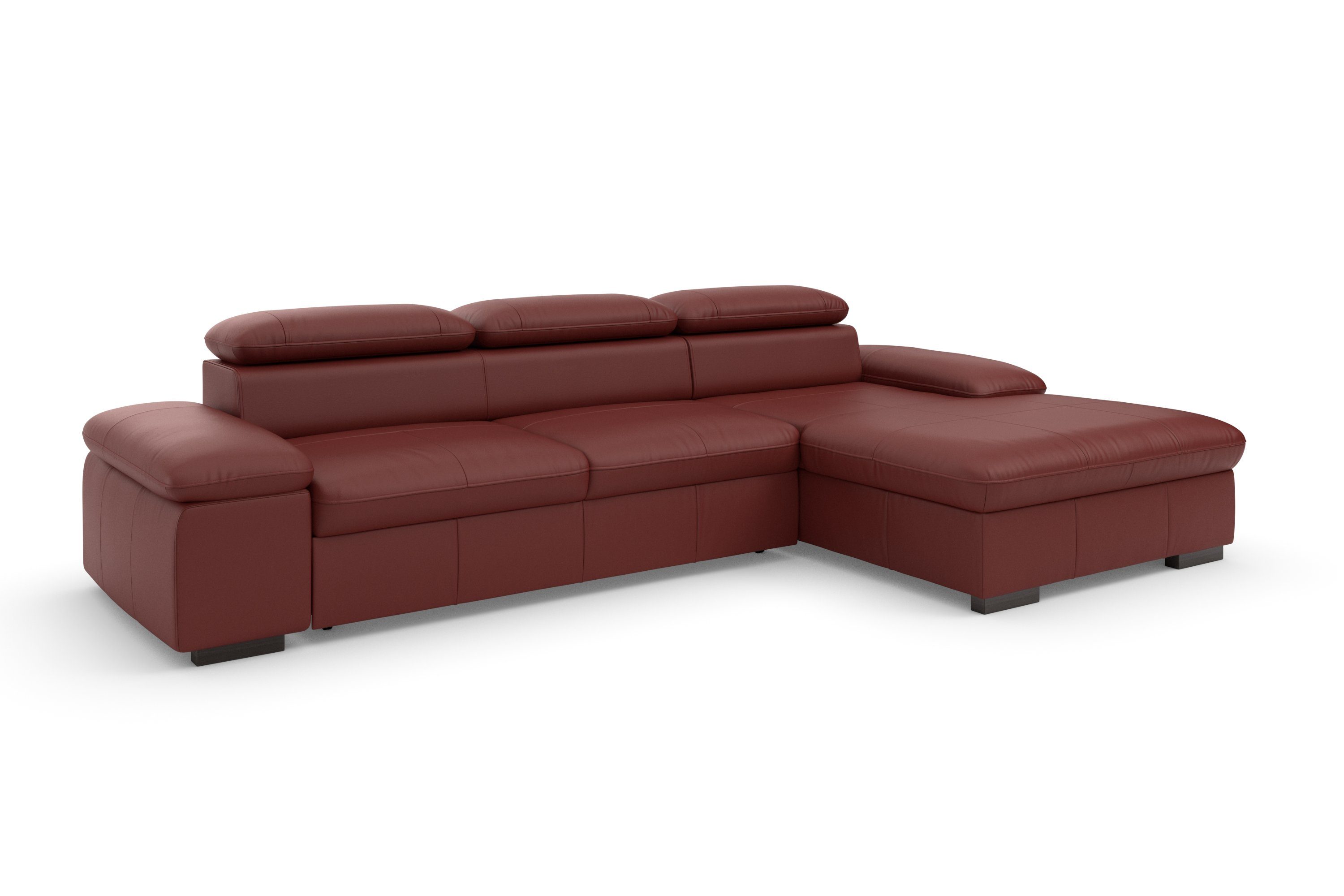 Home affaire Ecksofa Alberto L-Form, mit Kopfteilverstellung, wahlweise mit Bettfunktion