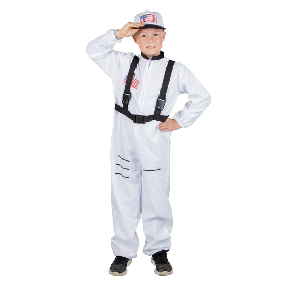 MICA Kostüm Kostüm - Astronautenjunge - für Kinder - 2-teilig - Größe Gr. 146-152