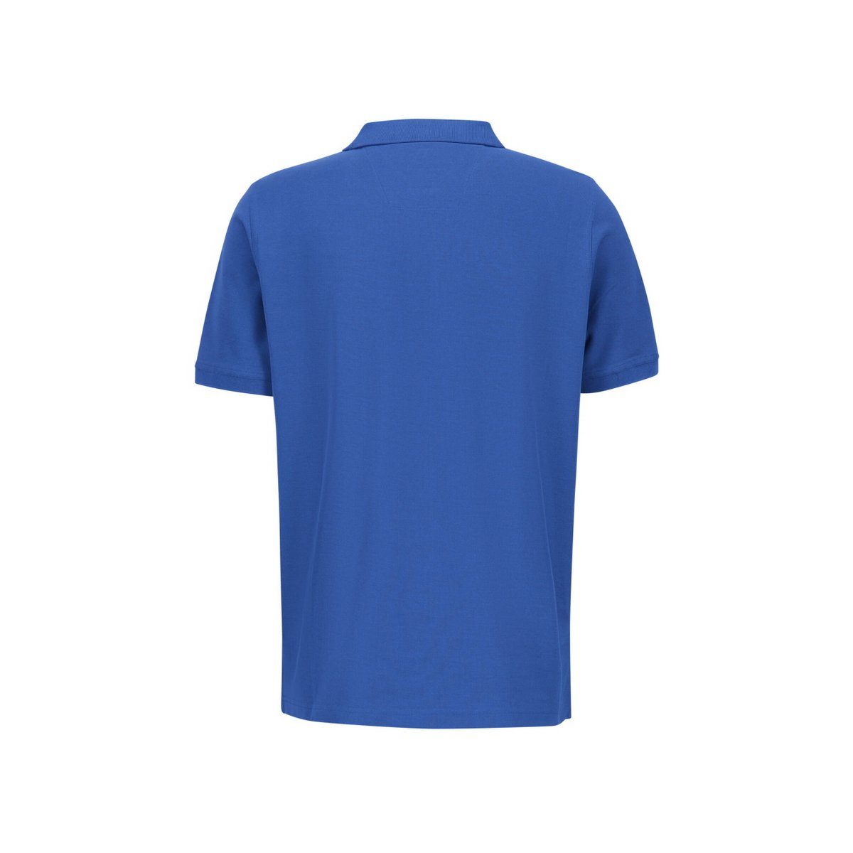 FYNCH-HATTON Poloshirt blau (1-tlg) bright ocean