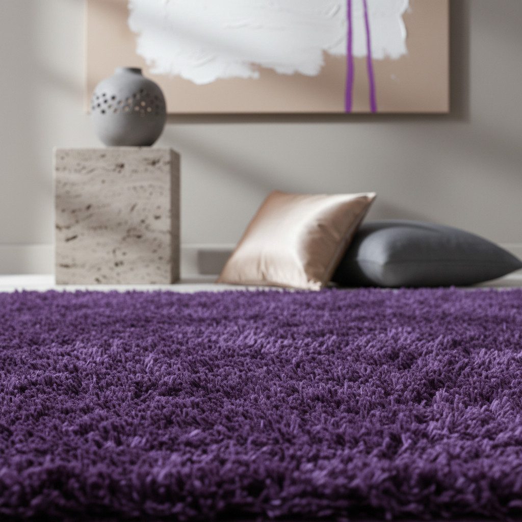 KADIMA DESIGN Teppich SALZACH Shaggy Langflor Wohnzimmer Schlafzimmer Wasch günstig online kaufen