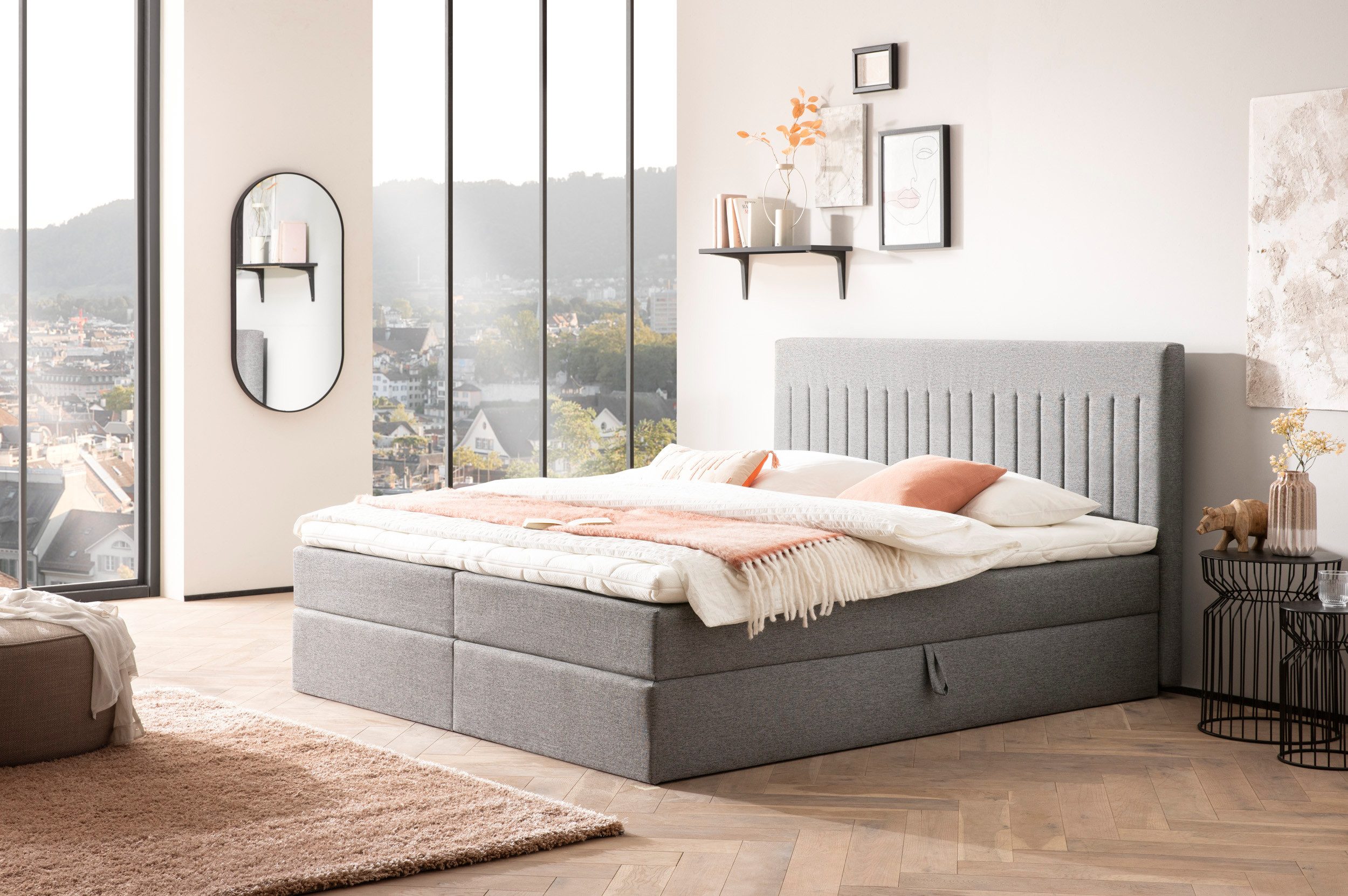 XDREAM Boxbett Neapel, Doppelbett in 140x200 günstig online kaufen