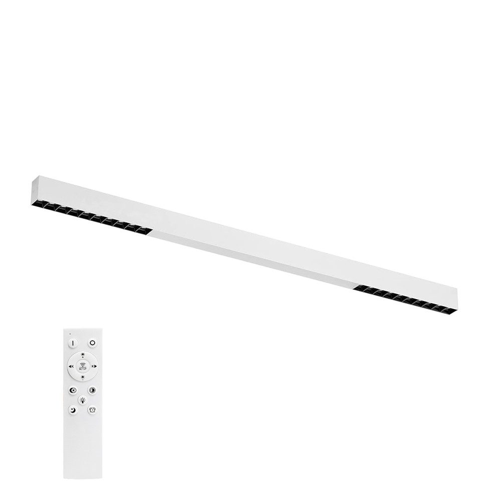 ZMH LED Deckenleuchte Deckenlampe Moderne 50/80/100cm Wohnzimmer Schlafzimmer CCT/mit FB, Deckenleuchte