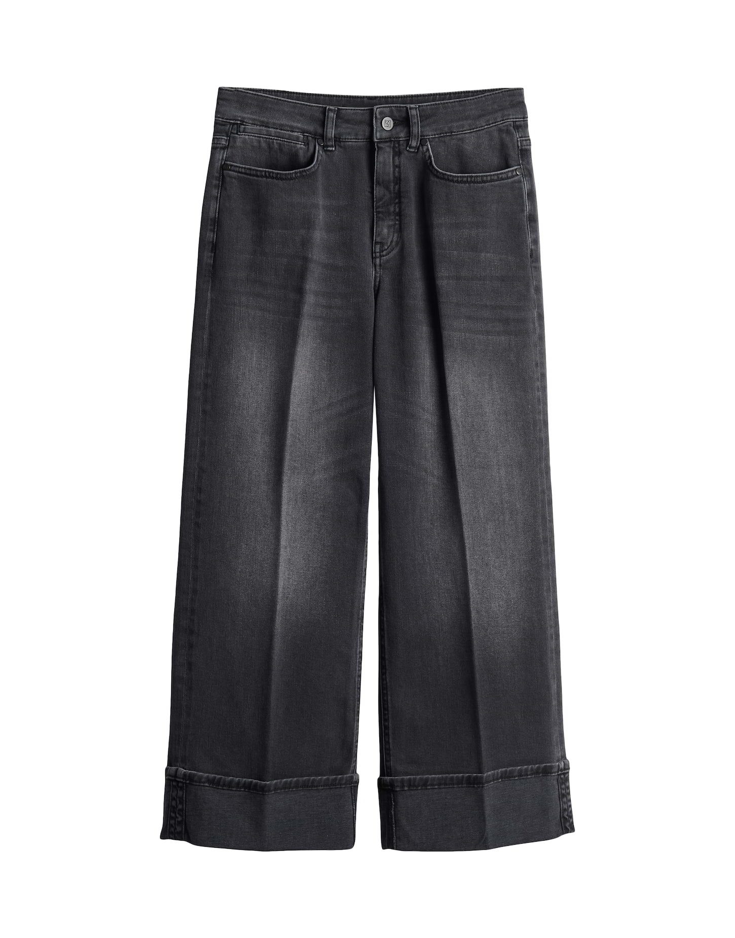 someday 7/8-Jeans CELLMA TURN UP mit XXL Aufschlag Mid Rise Mid Rise, Cropp günstig online kaufen