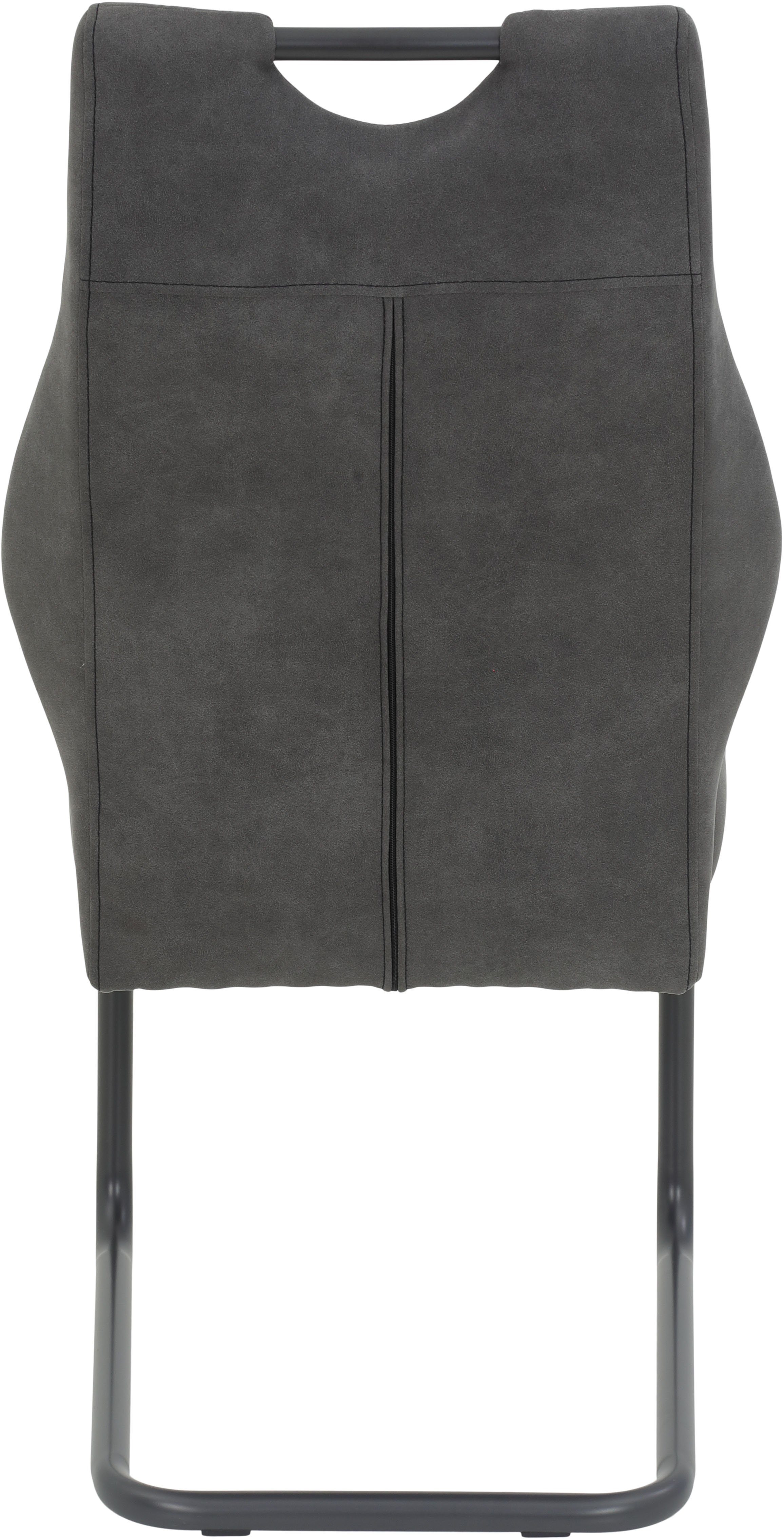 HELA Esszimmerstuhl Linda S Schwingstuhl (Set, 4 St), mit Taschenfederkern Sitz, mit 140KG belastbar, Freischwinger – Bild 5 von 5