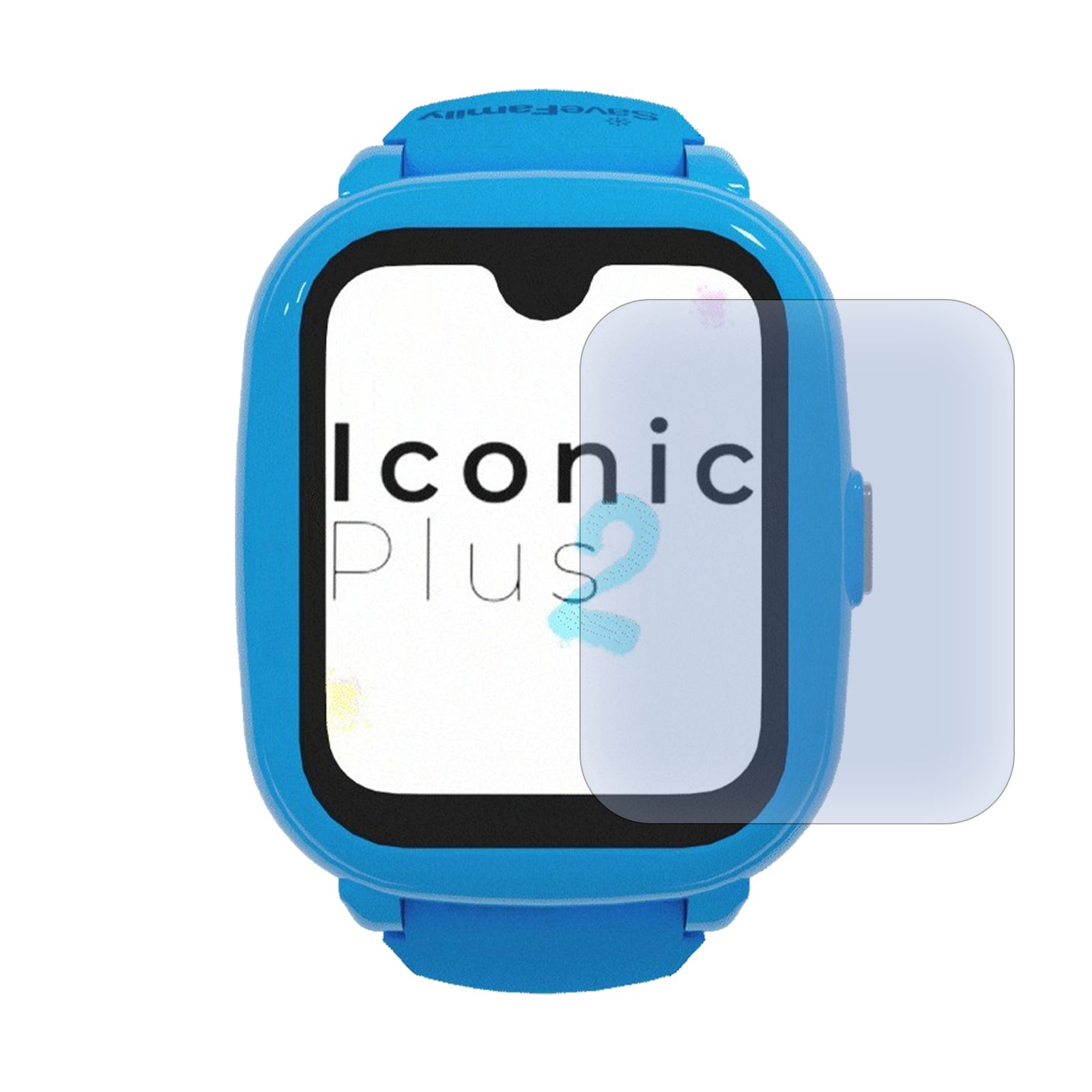 SaveFamily Iconic Plus 2 Kinder Smartwatch inkl. Glass Protector Smartwatch