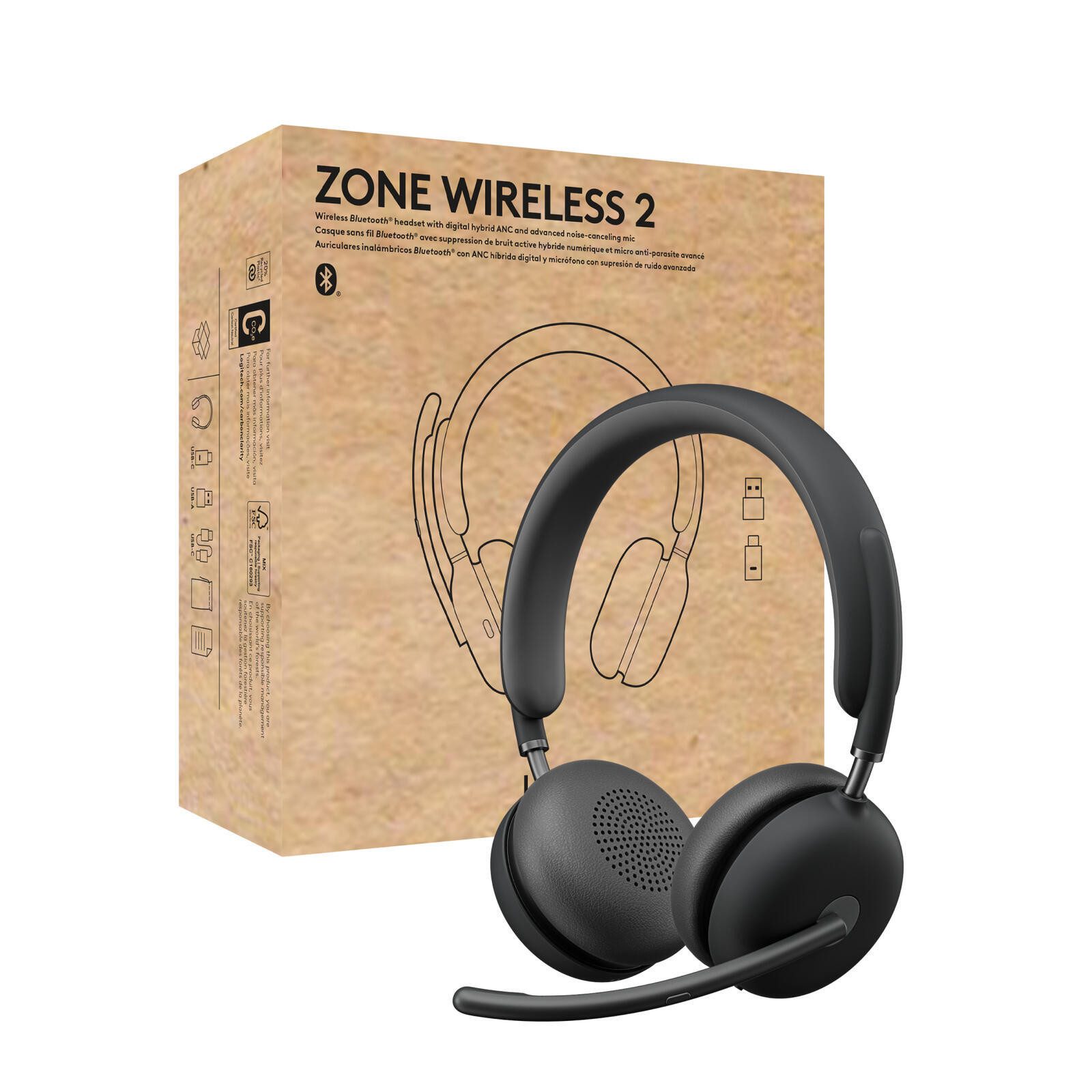 Logitech Zone Wireless 2 UC Headset