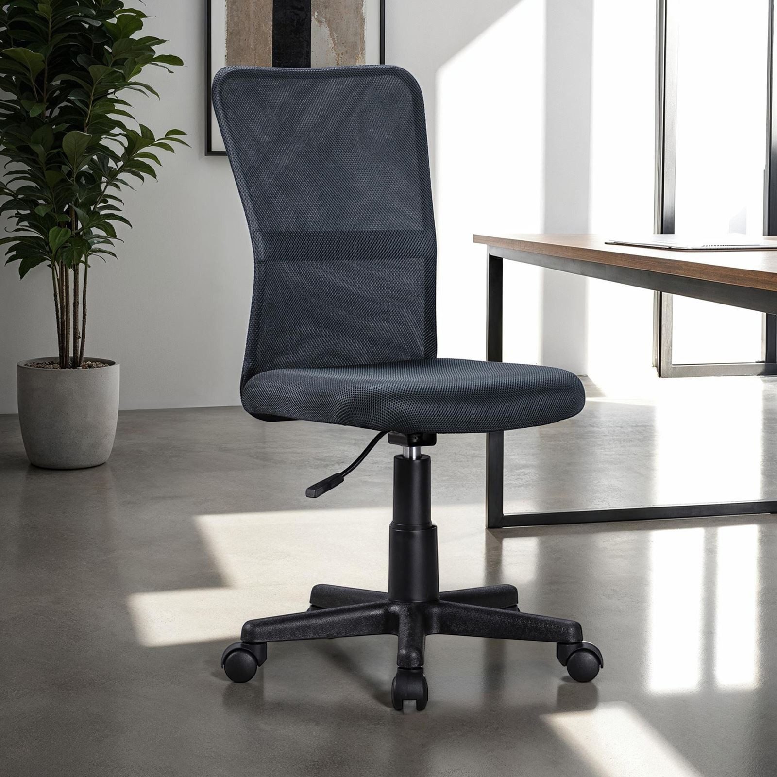 IDIMEX Drehstuhl TODI, Ergonomischer Drehstuhl mit Stoffbezug höhenverstell günstig online kaufen