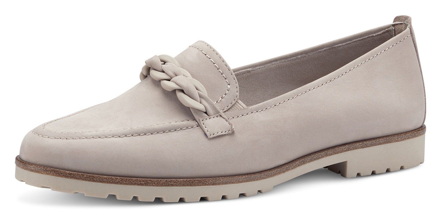 Tamaris Loafer Chunky Slipper, Plateau Slipper mit seitlichen Stretcheinsätzen