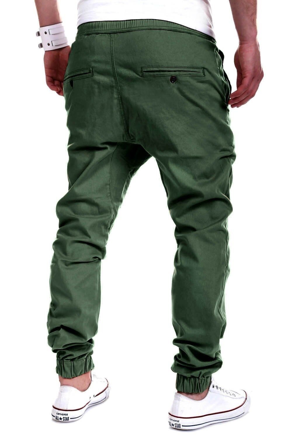 behype Chinohose LUKE mit elastischem Bund