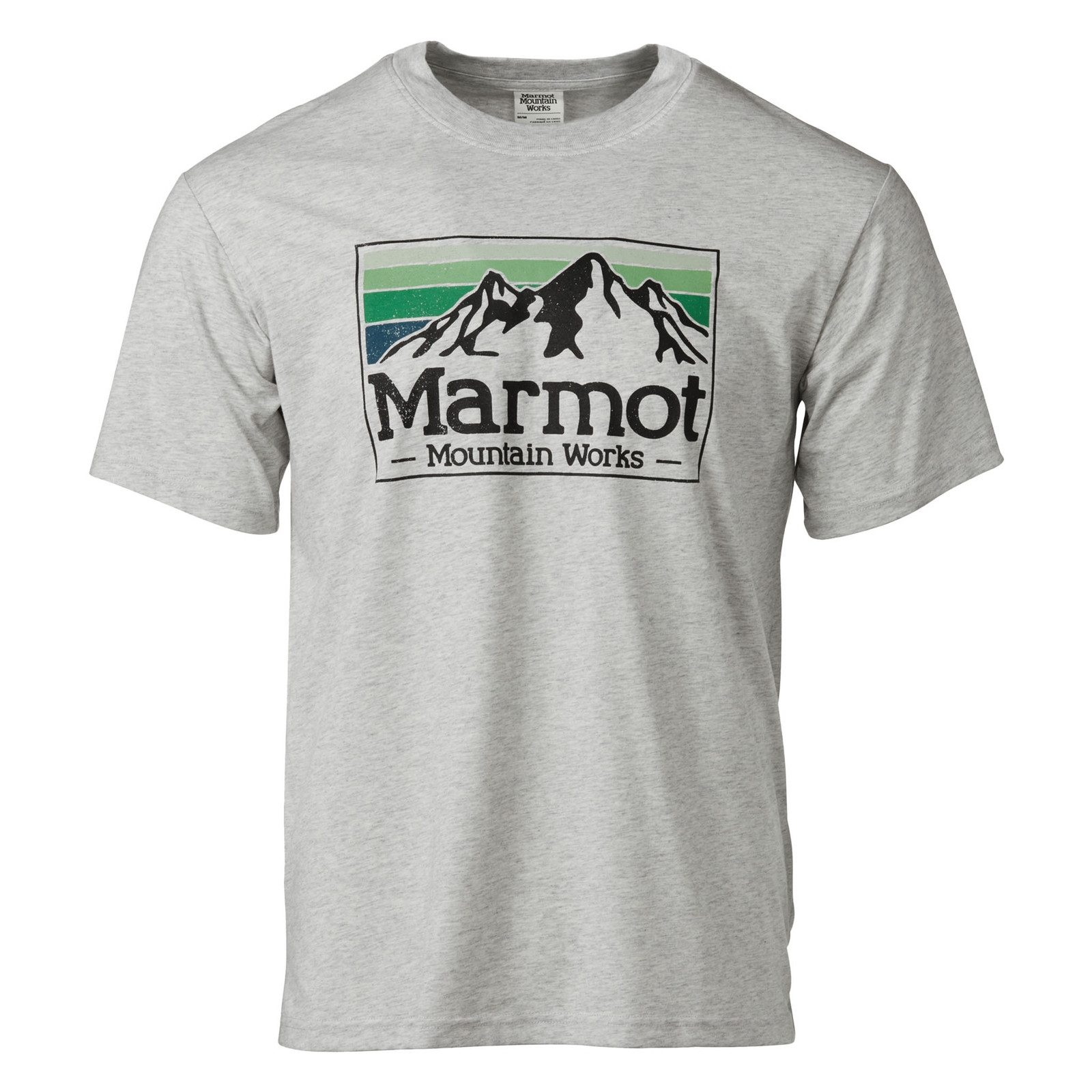 Marmot T-Shirt MMW Gradient Tee SS mit Print auf der Vorderseite
