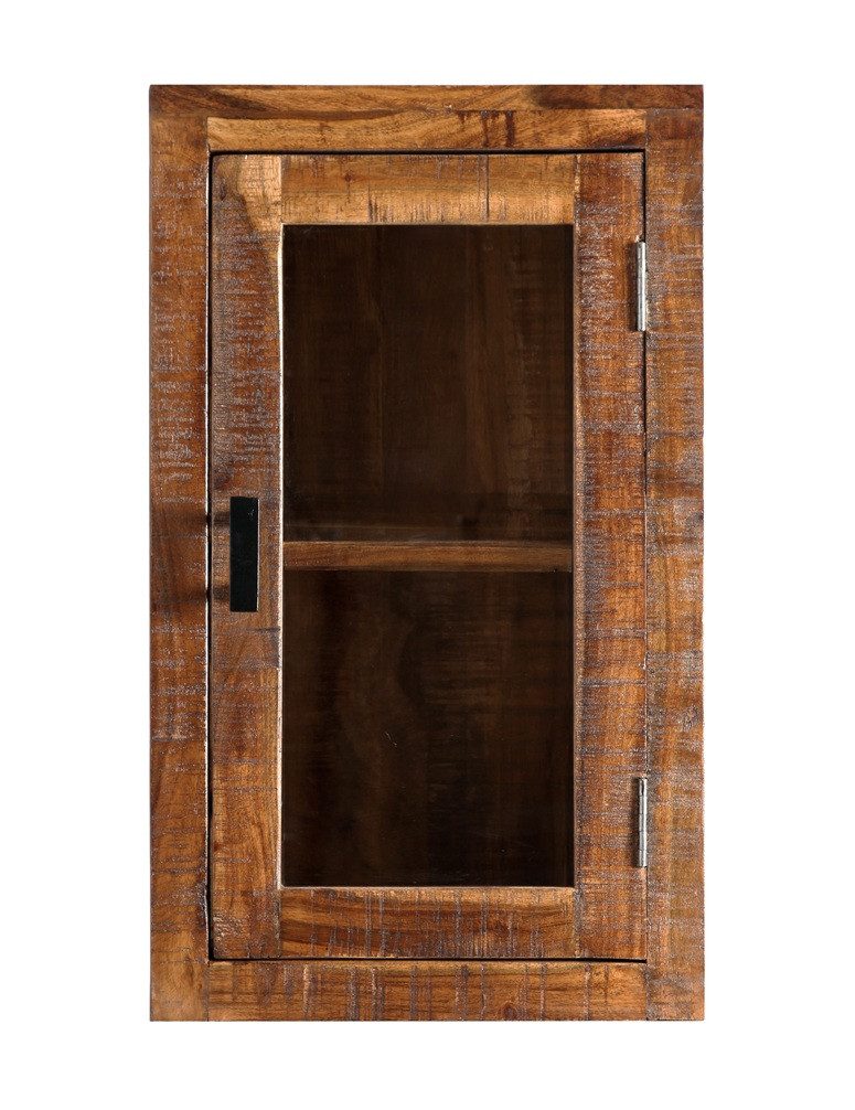 Main Möbel Hängeschrank Badoberschrank 42x70cm 'Austin' Akazie massiv lackiert