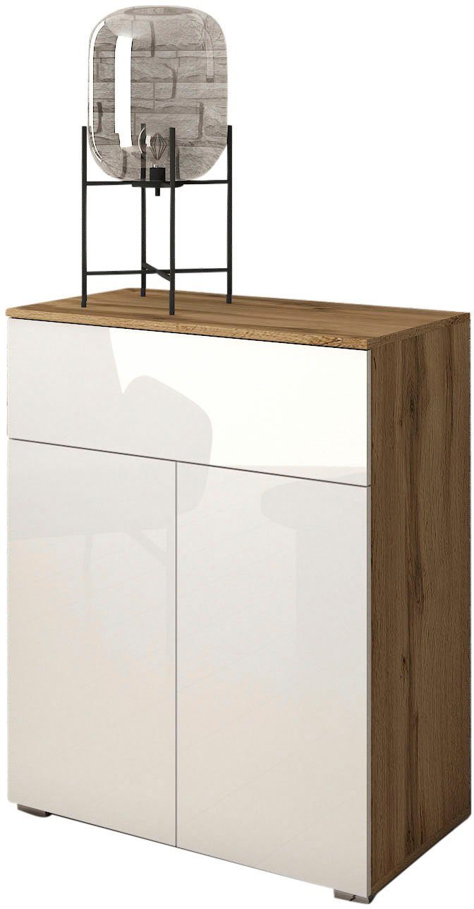 OTTO home Sideboard PARIS (1 St), Moderne 72cm breite grifflose Kommode, vielseitig einsetzbar