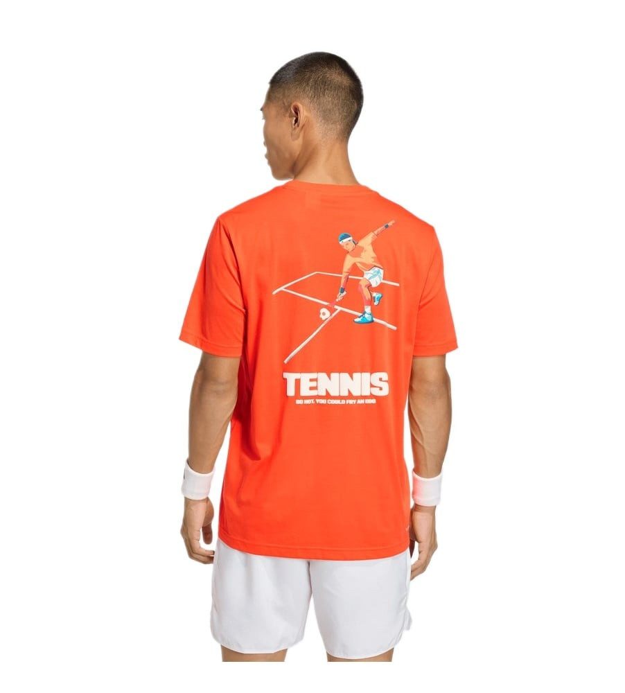 adidas Performance T-Shirt Tennis Hot Egg Graphic (Baumwollmix) orange Herren