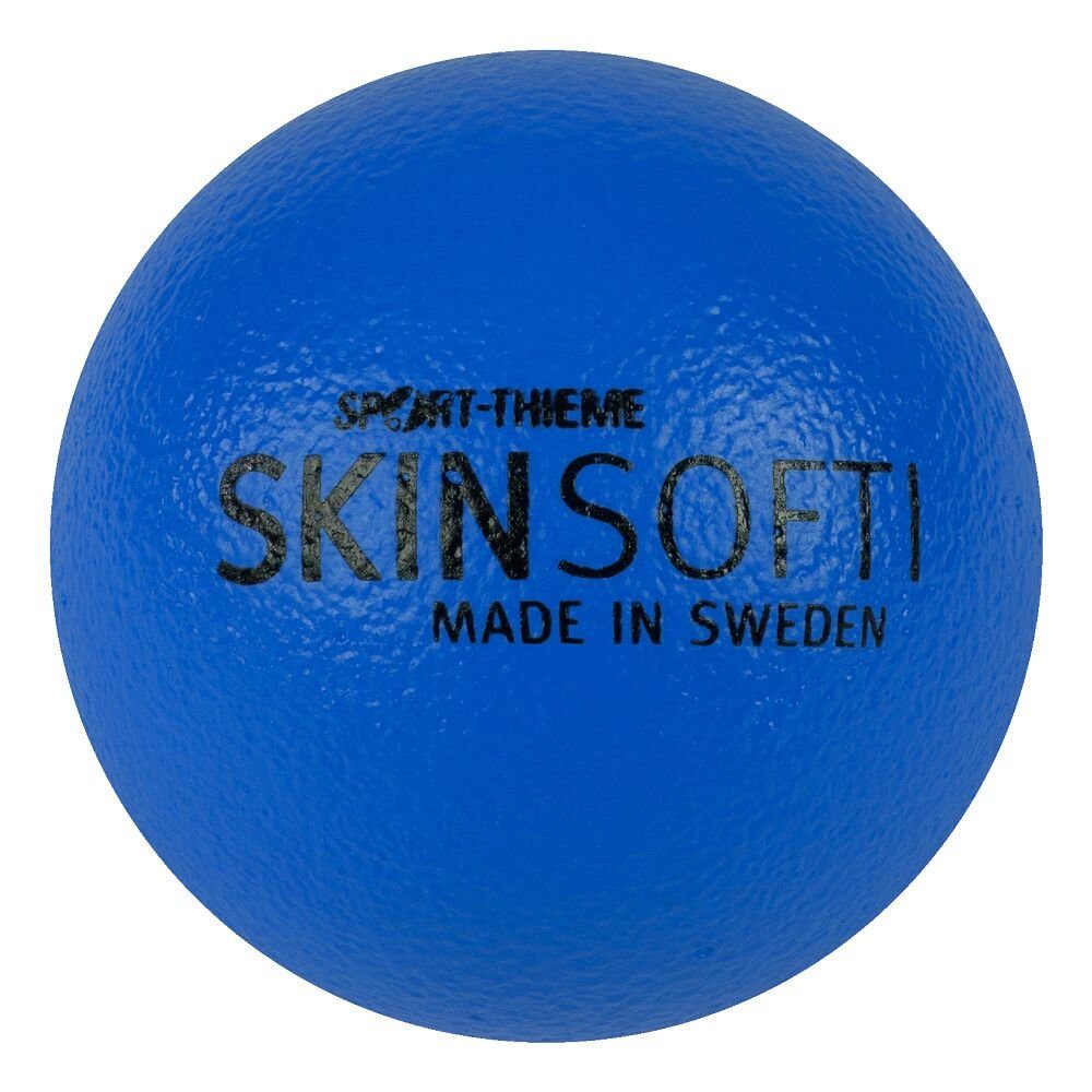 Sport-Thieme Softball Skin-Ball Weichschaumball Mit Softi, geschlossener PU-Beschichtung Blau