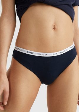 Tommy Hilfiger Underwear T-String (3-St) mit schmalem Logobündchen