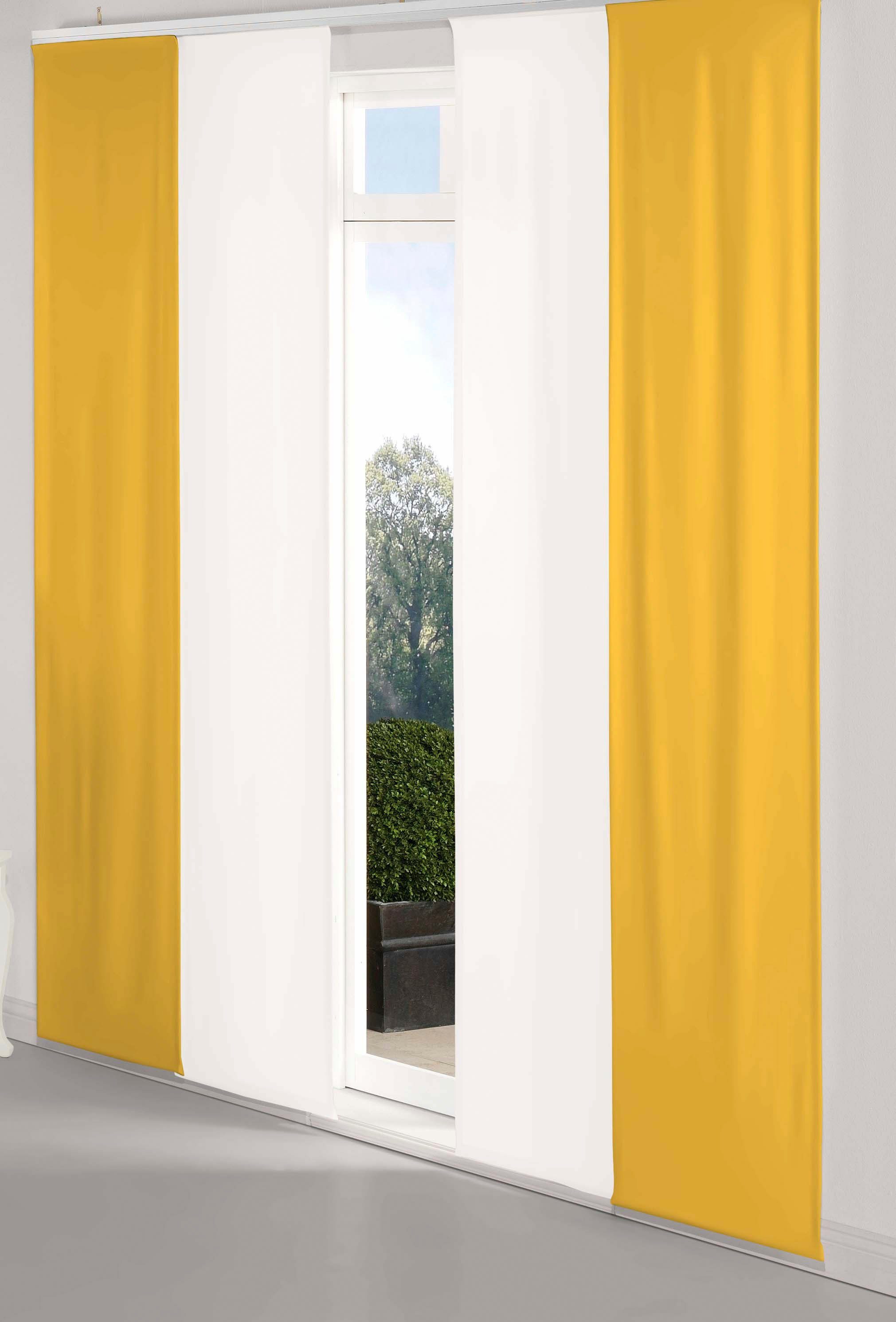 Wirth Schiebegardine "Umea" Paneelwagen 1 Stk. tlg. günstig online kaufen