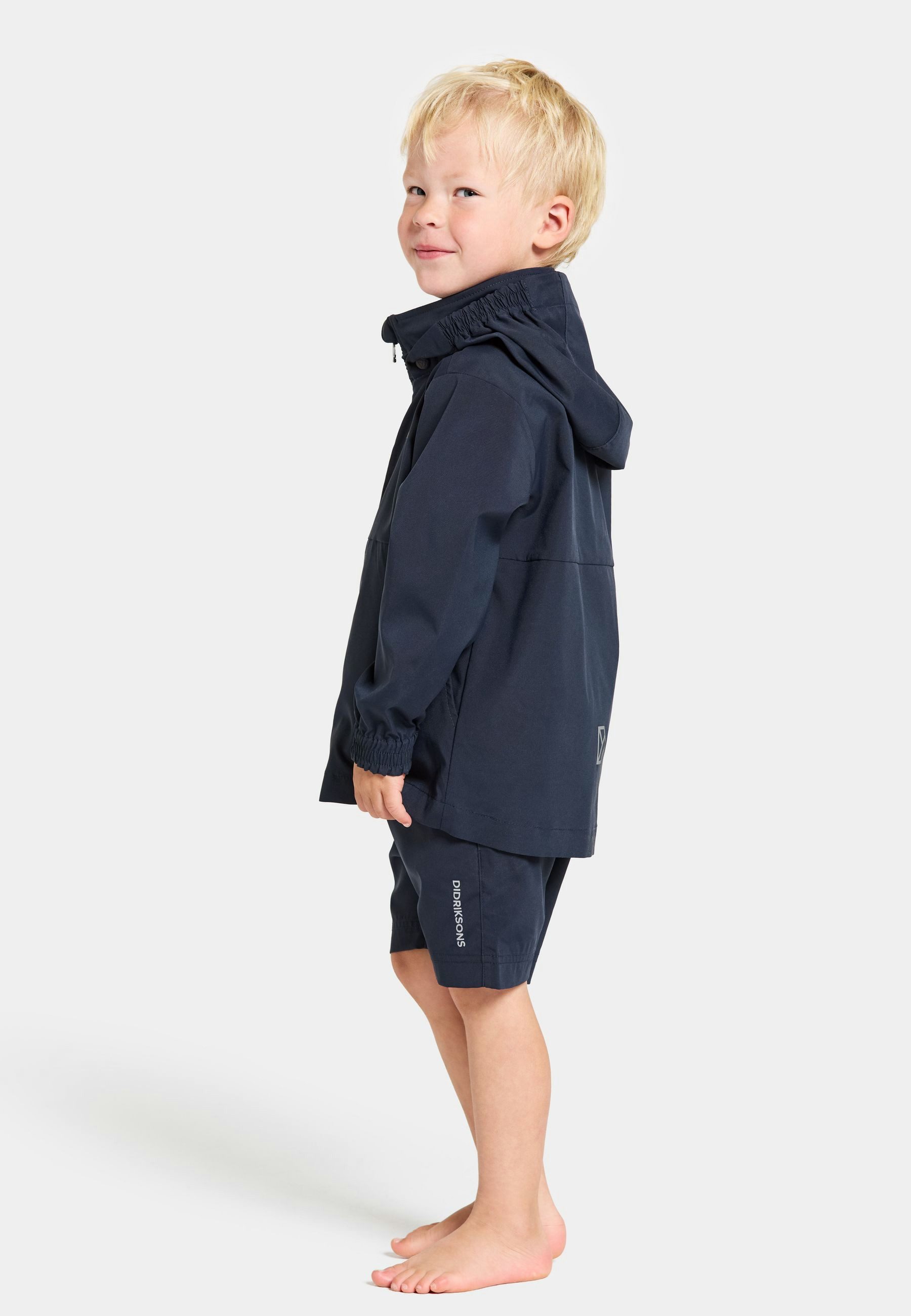 Didriksons Softshelljacke Übergangsjacke Für Kinder wasserabweisend & winddicht HALLON mit Kapuze mit Taschen